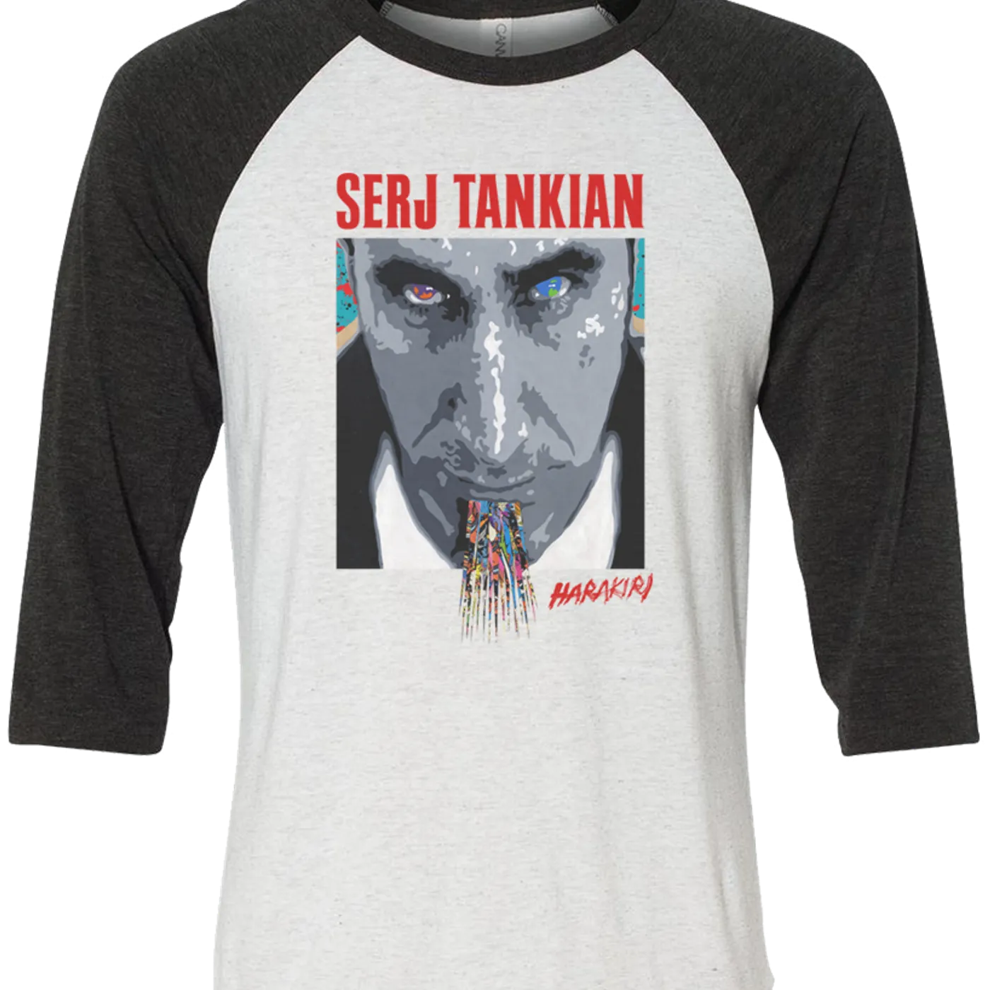 Serj Tankian Women's | Harakiri Cover | 3/4 Sleeve Baseball Tee