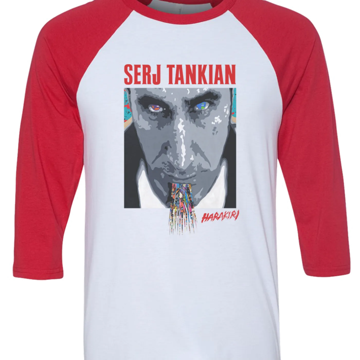 Serj Tankian Women's | Harakiri Cover | 3/4 Sleeve Baseball Tee
