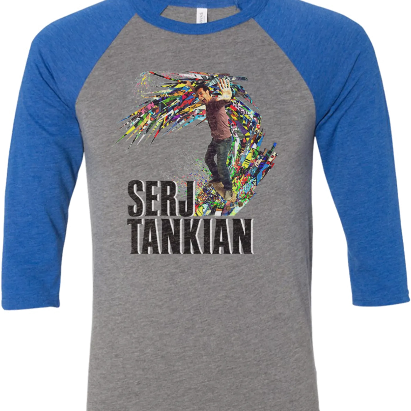 Serj Tankian Women's | Waverider | 3/4 Sleeve Baseball Tee