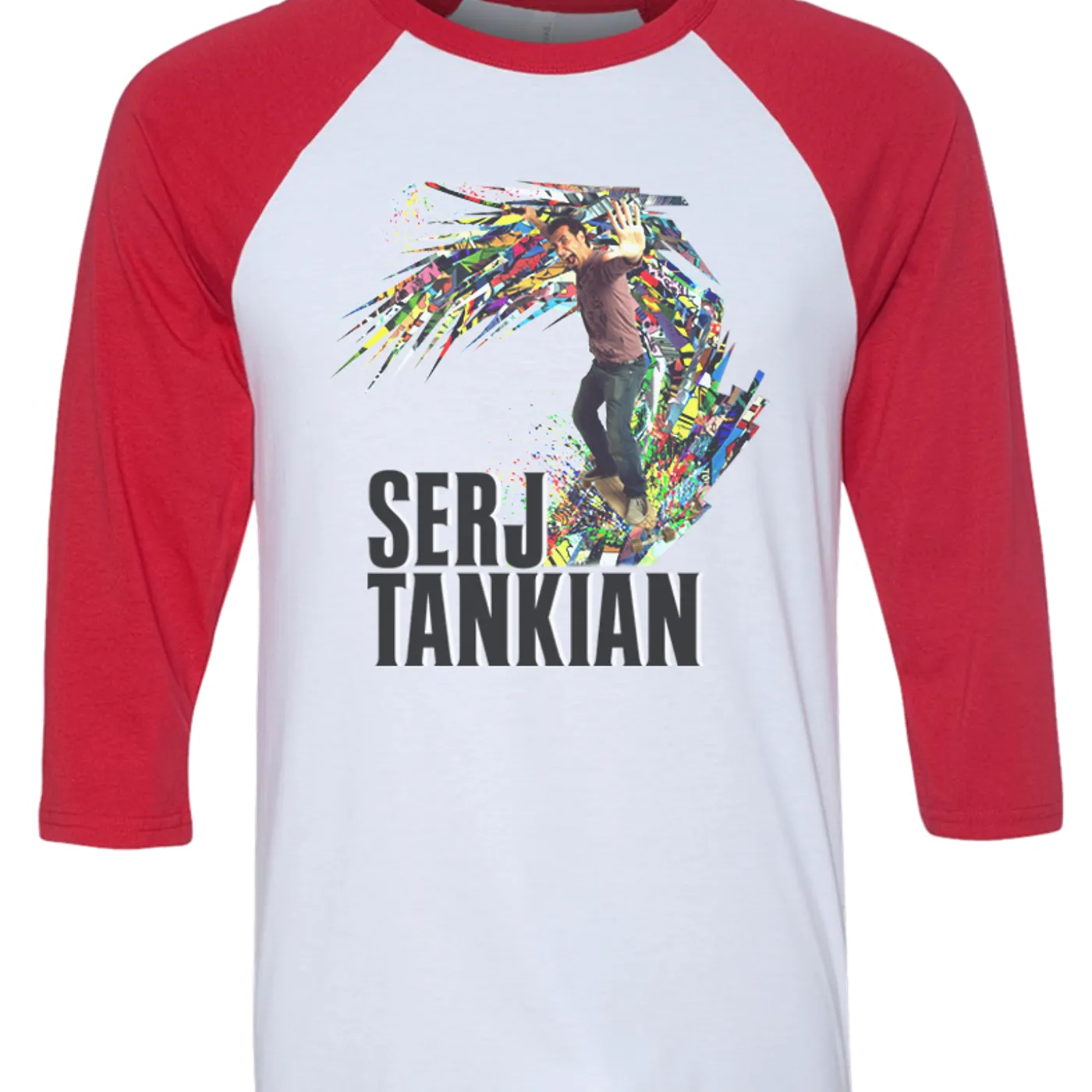 Serj Tankian Women's | Waverider | 3/4 Sleeve Baseball Tee