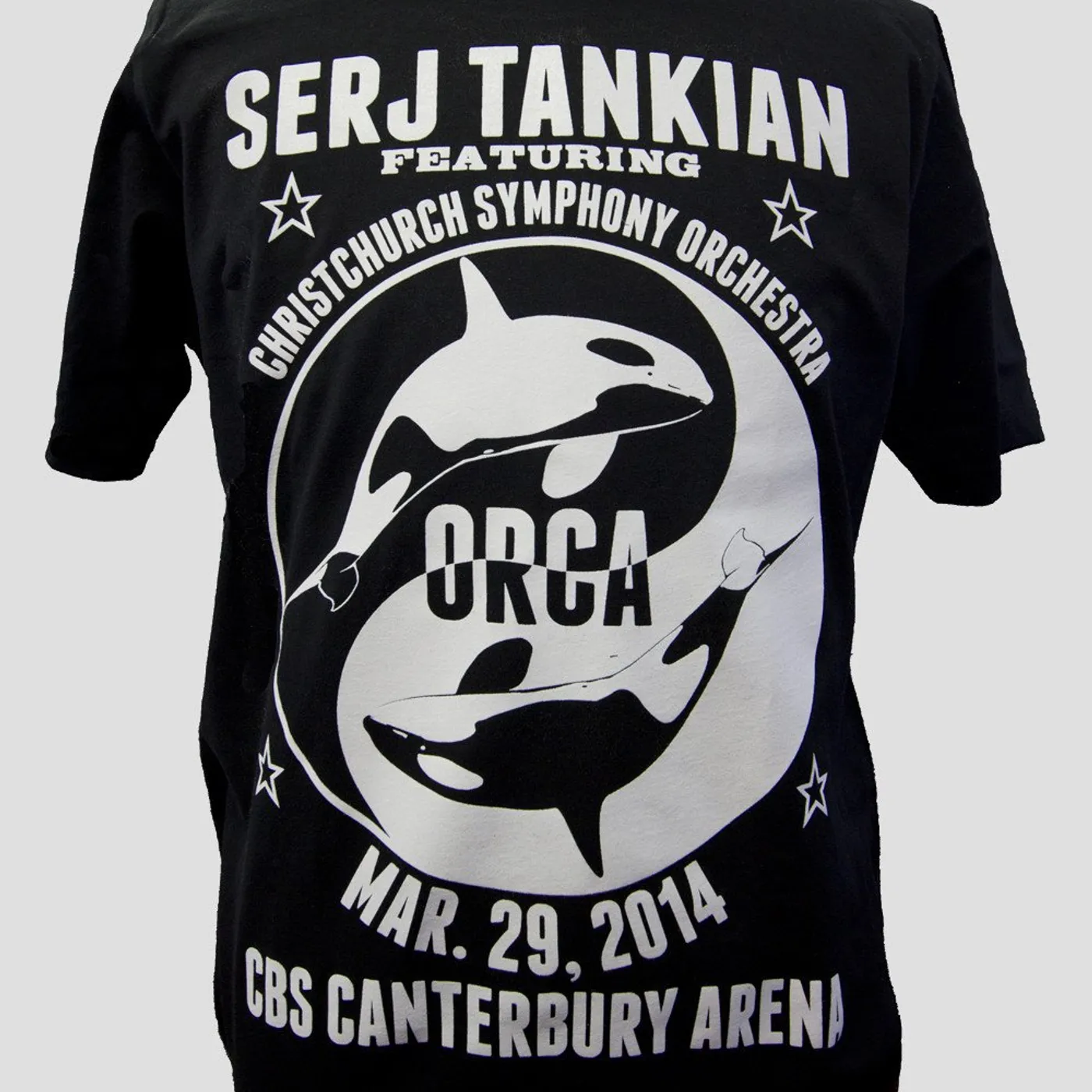 Serj Tankian Orca Christchurch T-Shirt