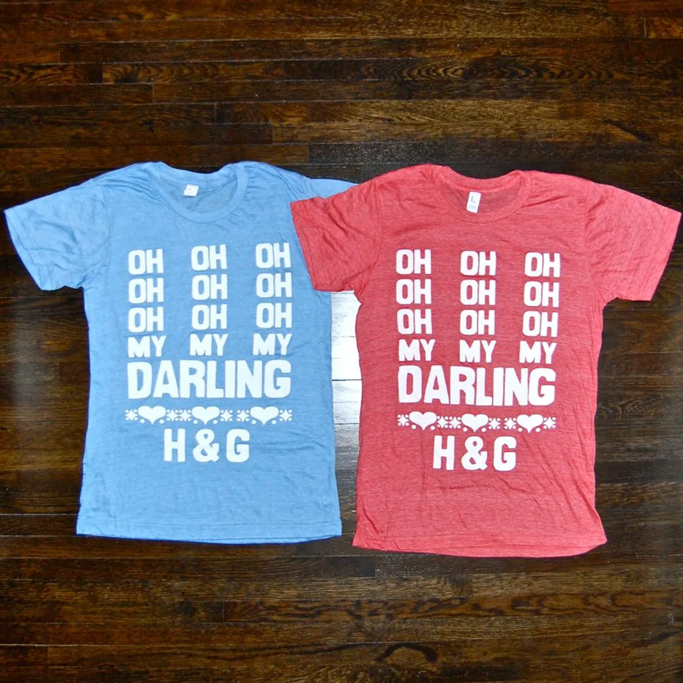 'Darling' Tee (red) - Handsome and Gretyl