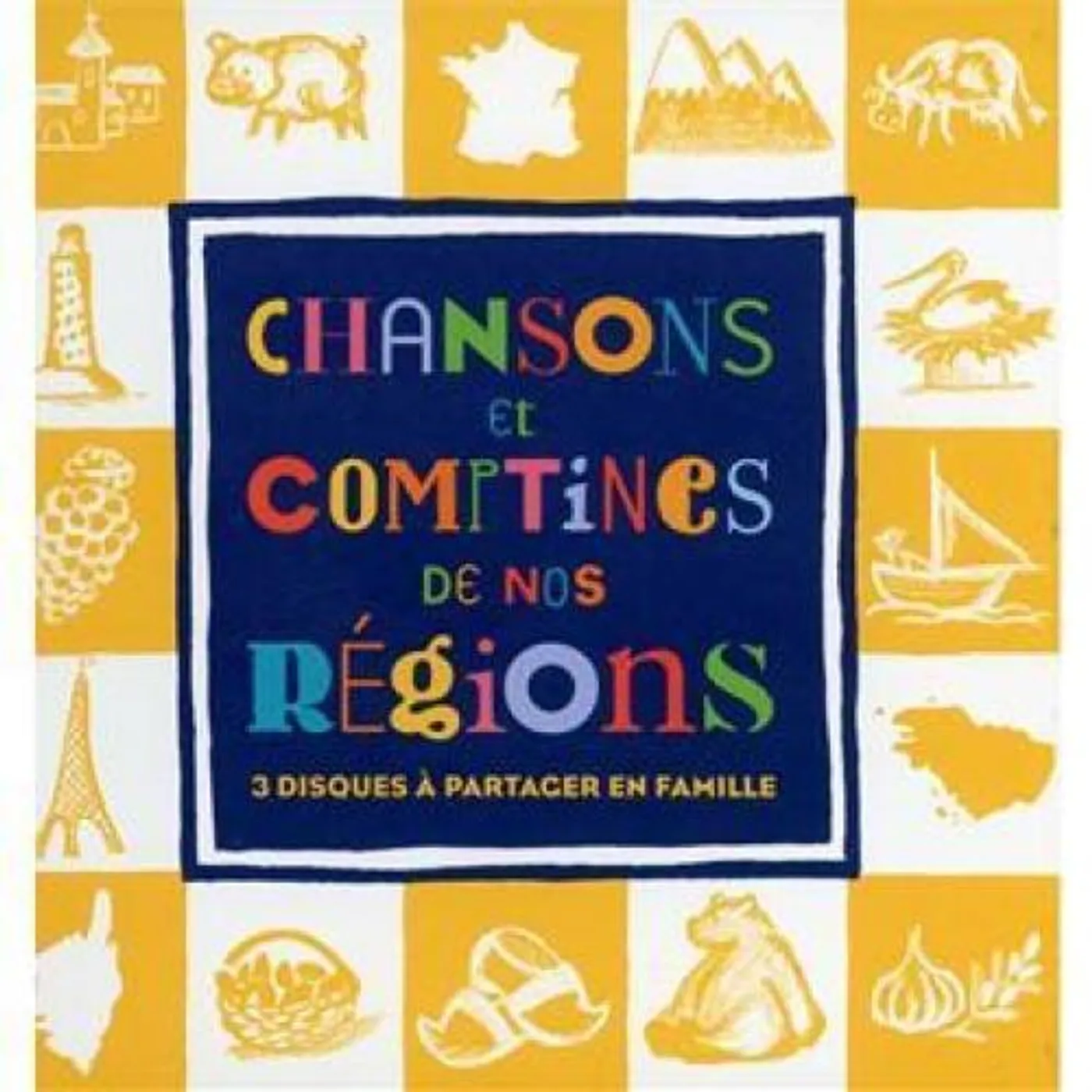 Various Artists  Shop Music Add to Wishlist Chansons Et Comptines De Nos Régions - 3CD/Livre