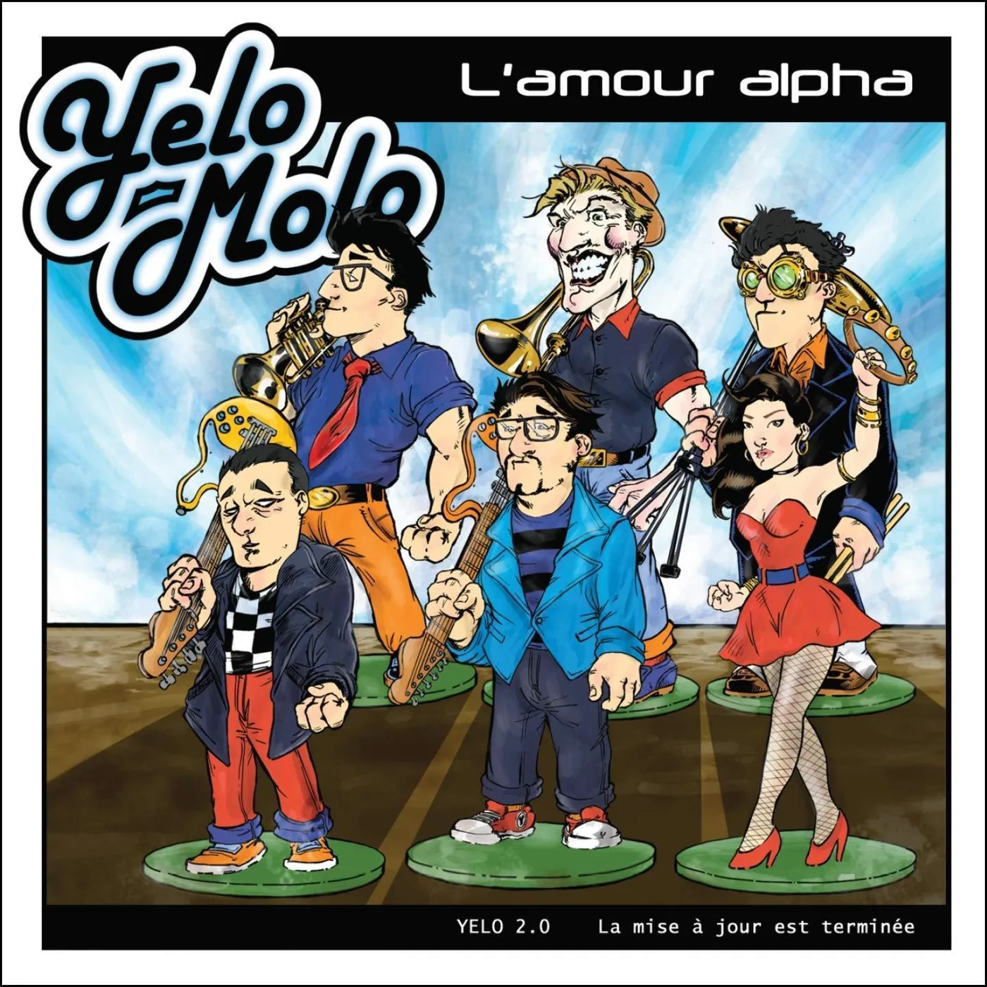 Yelo Molo / L'Amour Alpha - CD