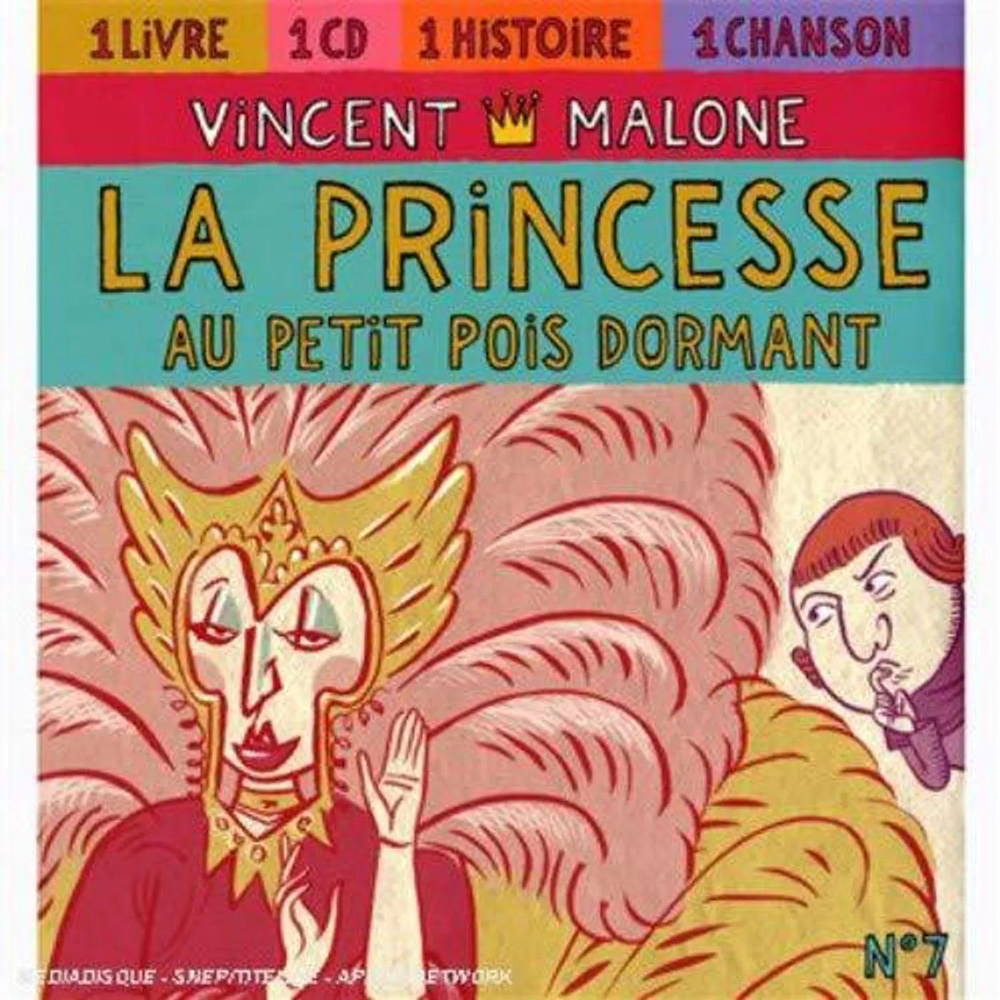Vincent Malone / Princesse Au Petit Poie D'Or - CD/Livre
