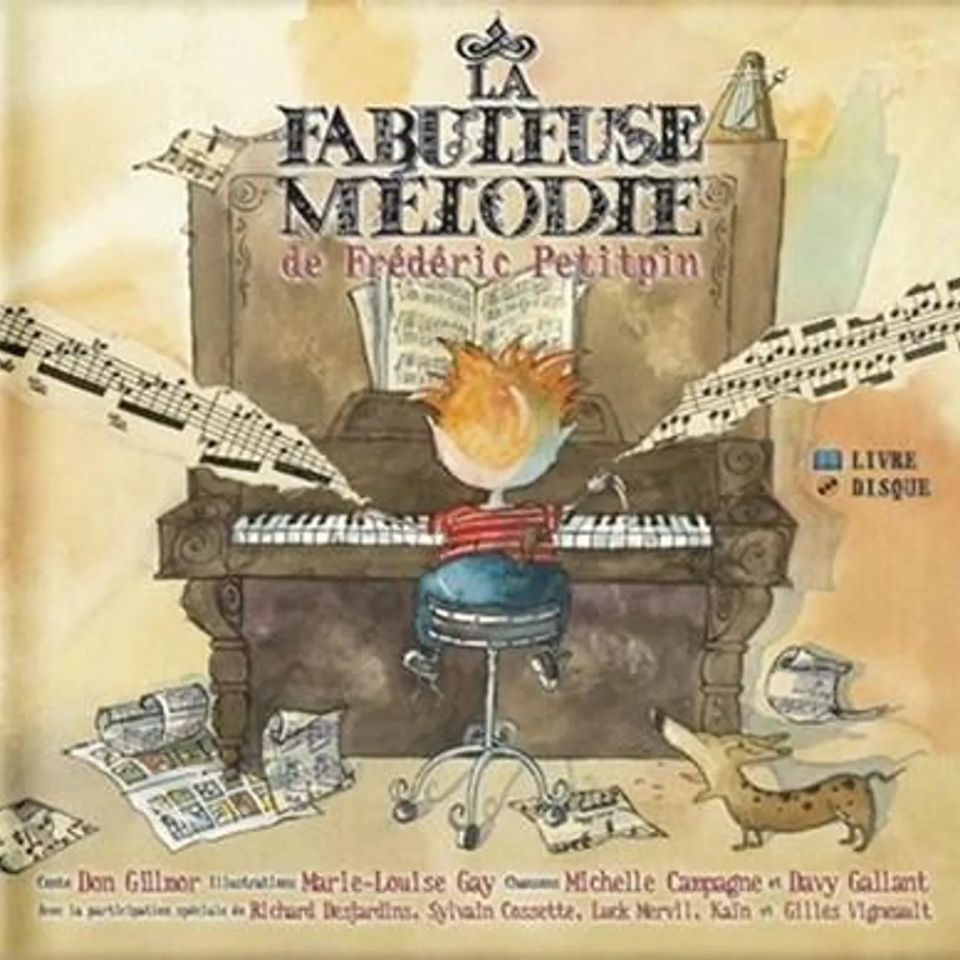 Fabuleuse Melodie De Frederic Petitpin - CD/Livre