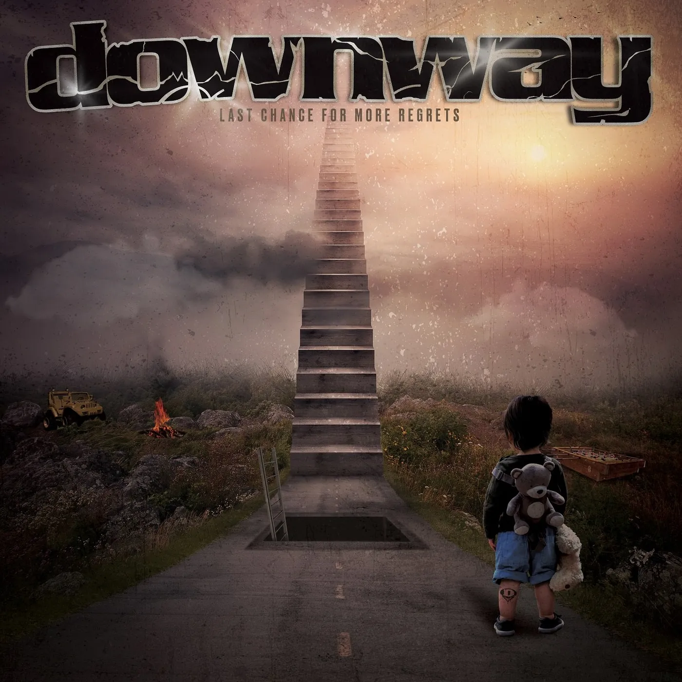 Downway / Last Chance for More Regrets - LP (White) (Vinyl)
