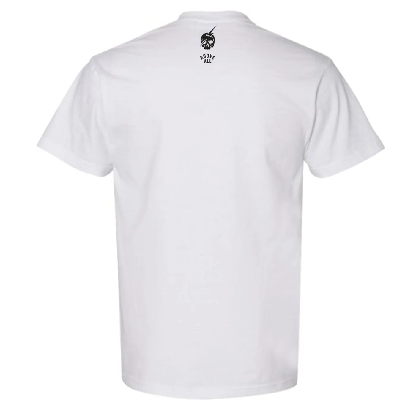 Above All Free The Ghetto White Tee - PEEZY
