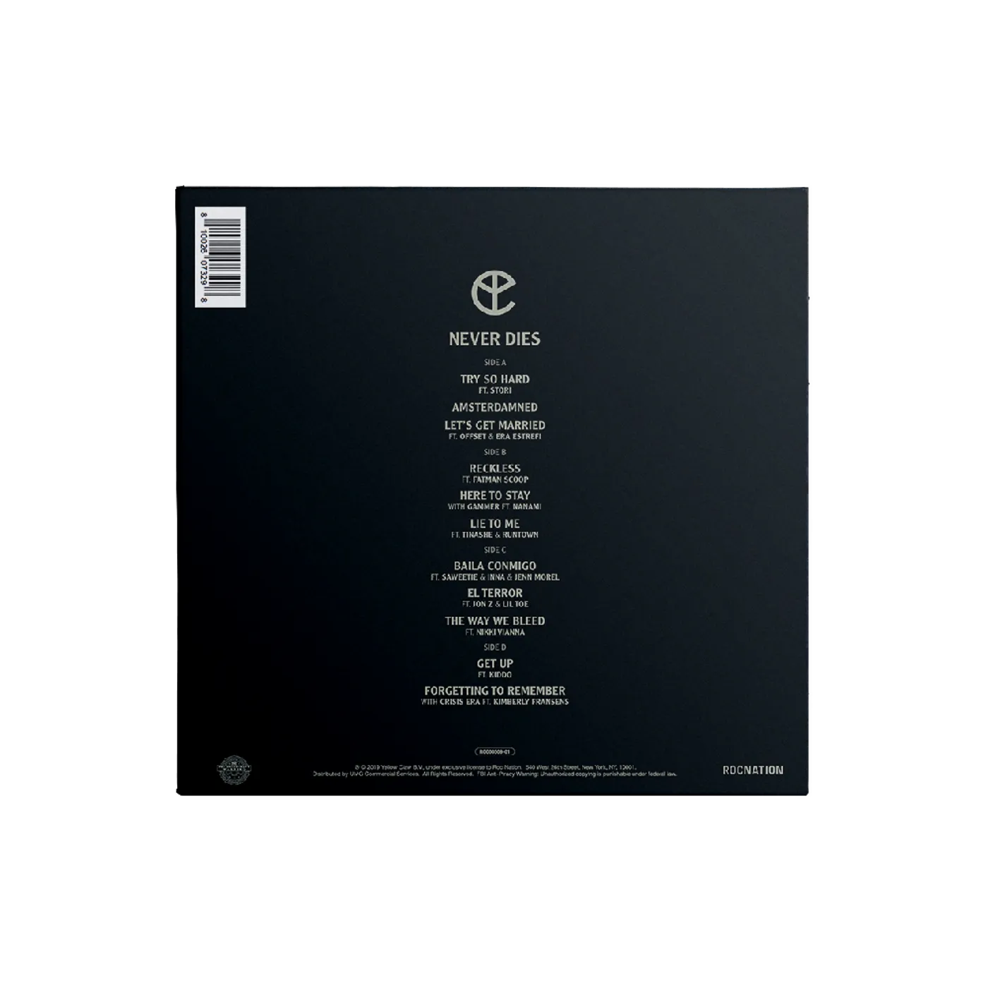 Yellow Claw Never Dies CD