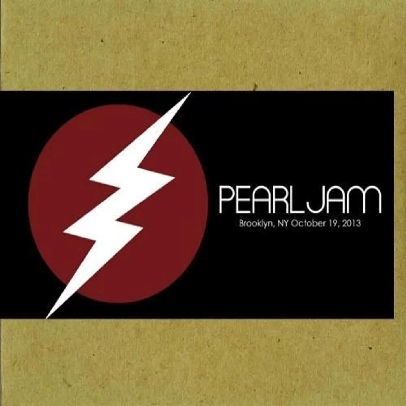 Pearl Jam BROOKLYN 10/19/2013 BOOTLEG CD