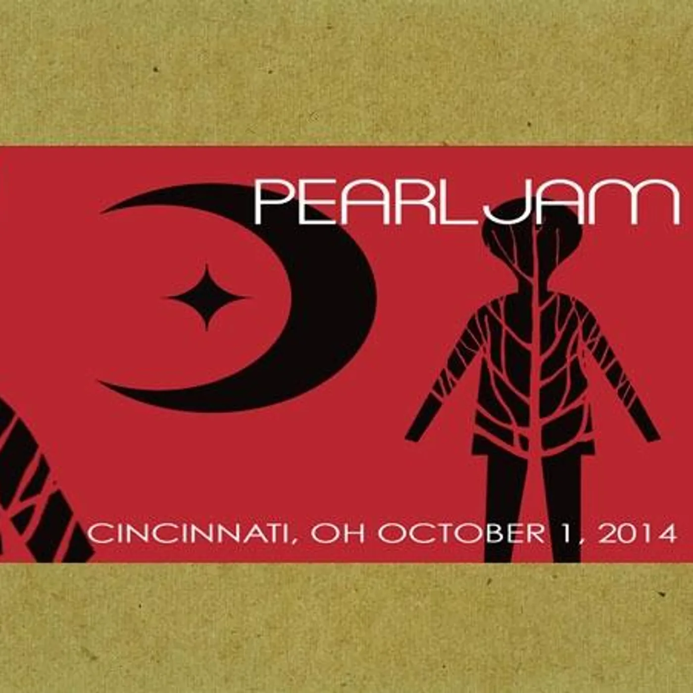 Pearl Jam CINCINNATI 10/1/2014 BOOTLEG CD
