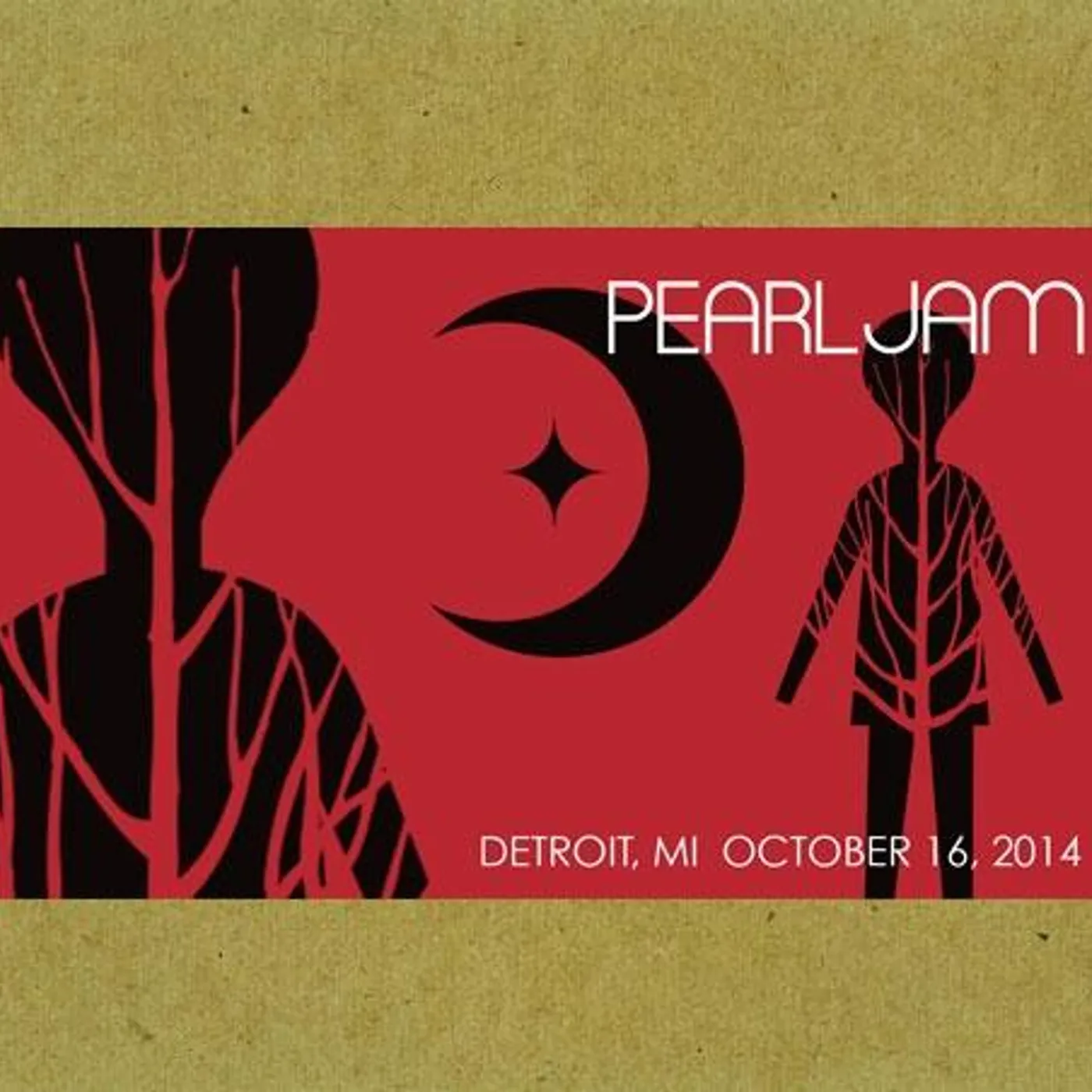 Pearl Jam DETROIT 10/16/2014 BOOTLEG CD