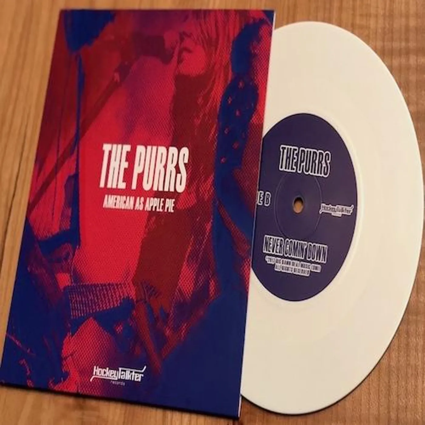 Pearl Jam THE PURRS American As Apple Pie b/w Never Comin Down 7" VINYL