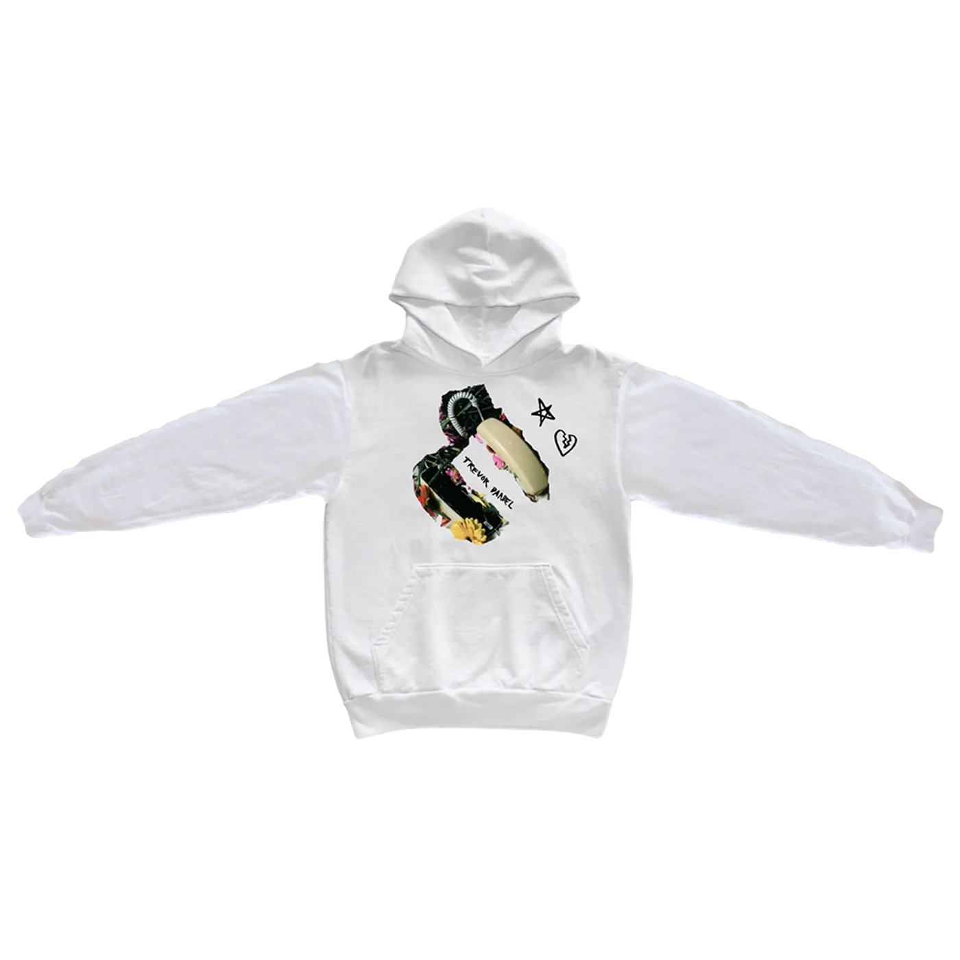 Trevor Daniel White Nicotine Hoodie