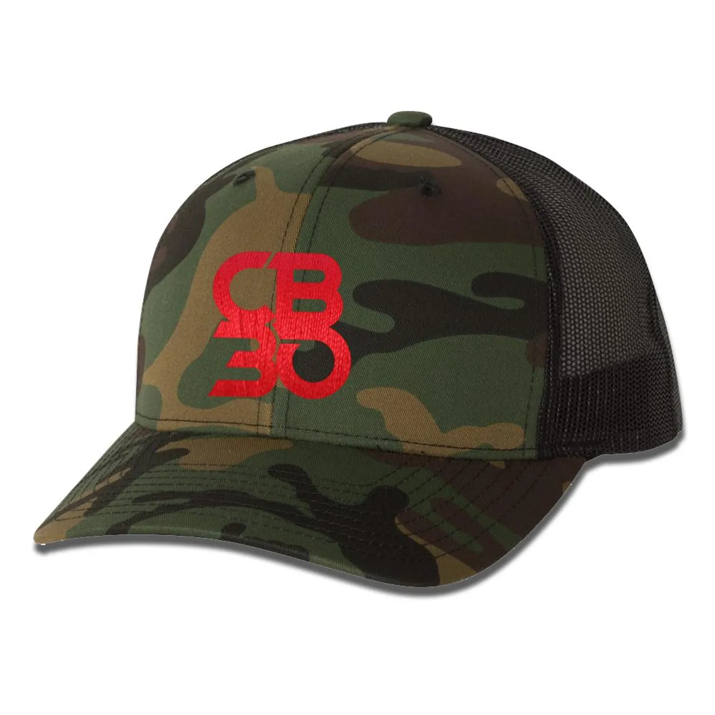 CB30 Stacked Logo Hat - Camo