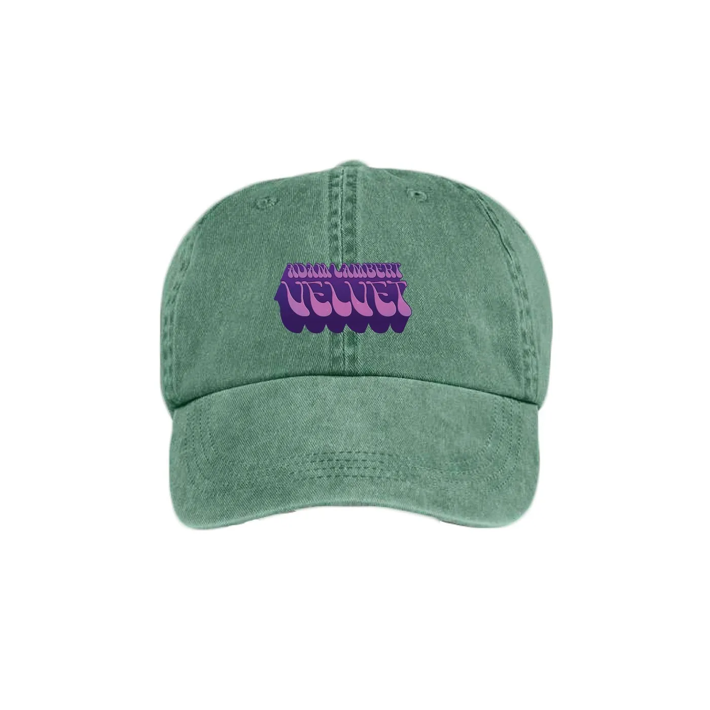 Adam Lambert Green Velvet Dad Hat