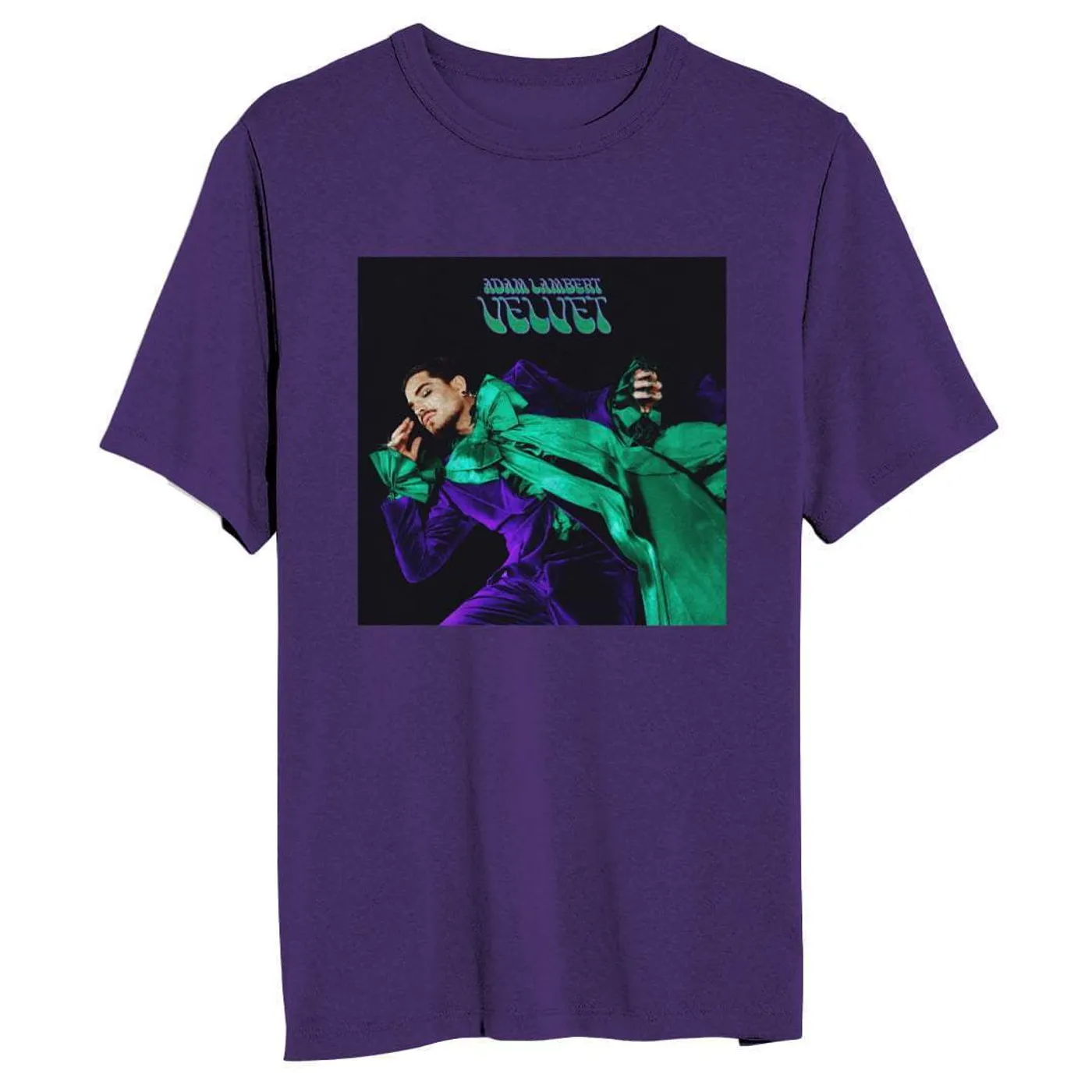 Adam Lambert Album Purple Tee - Unisex + Download