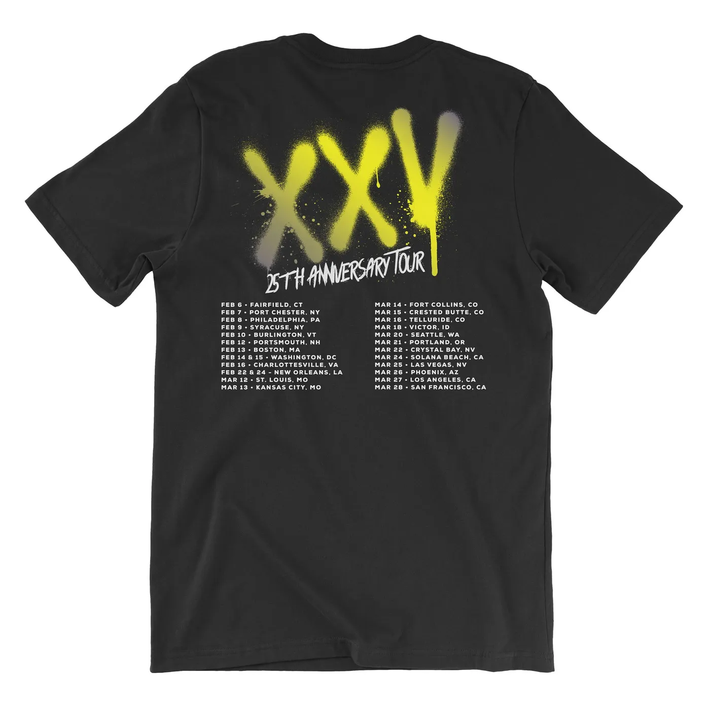 Galactic 2020 Unisex Tour T-Shirt
