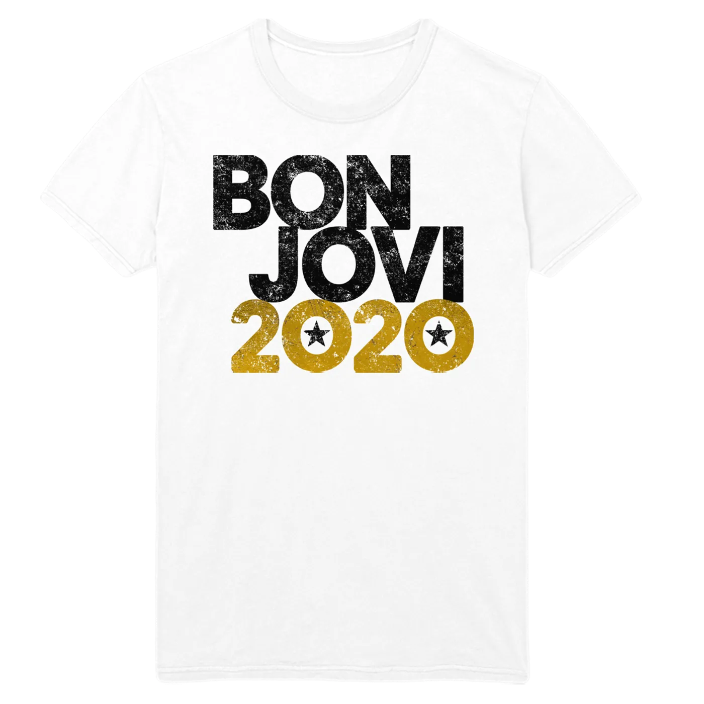 Bon Jovi 2020 White Tee