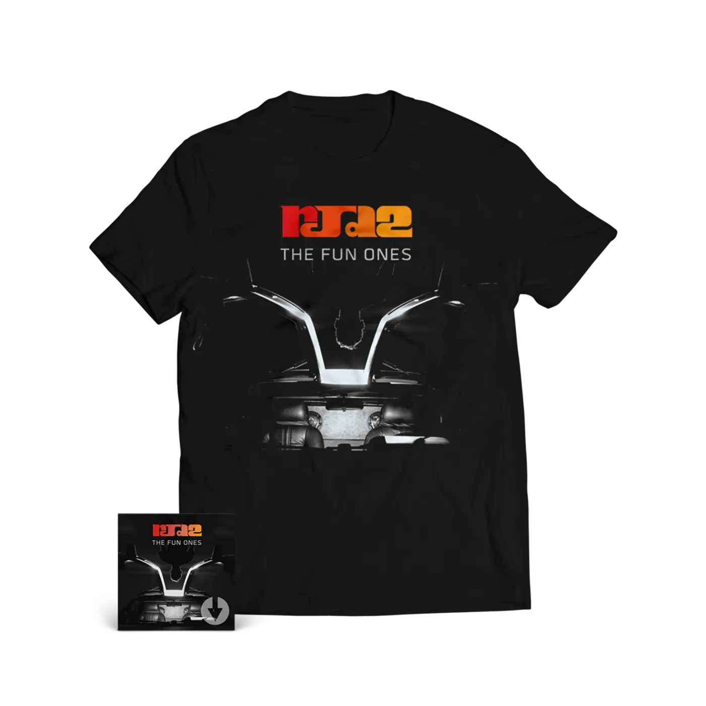 RJD2 The Fun Ones Cover T-Shirt + Digital Download