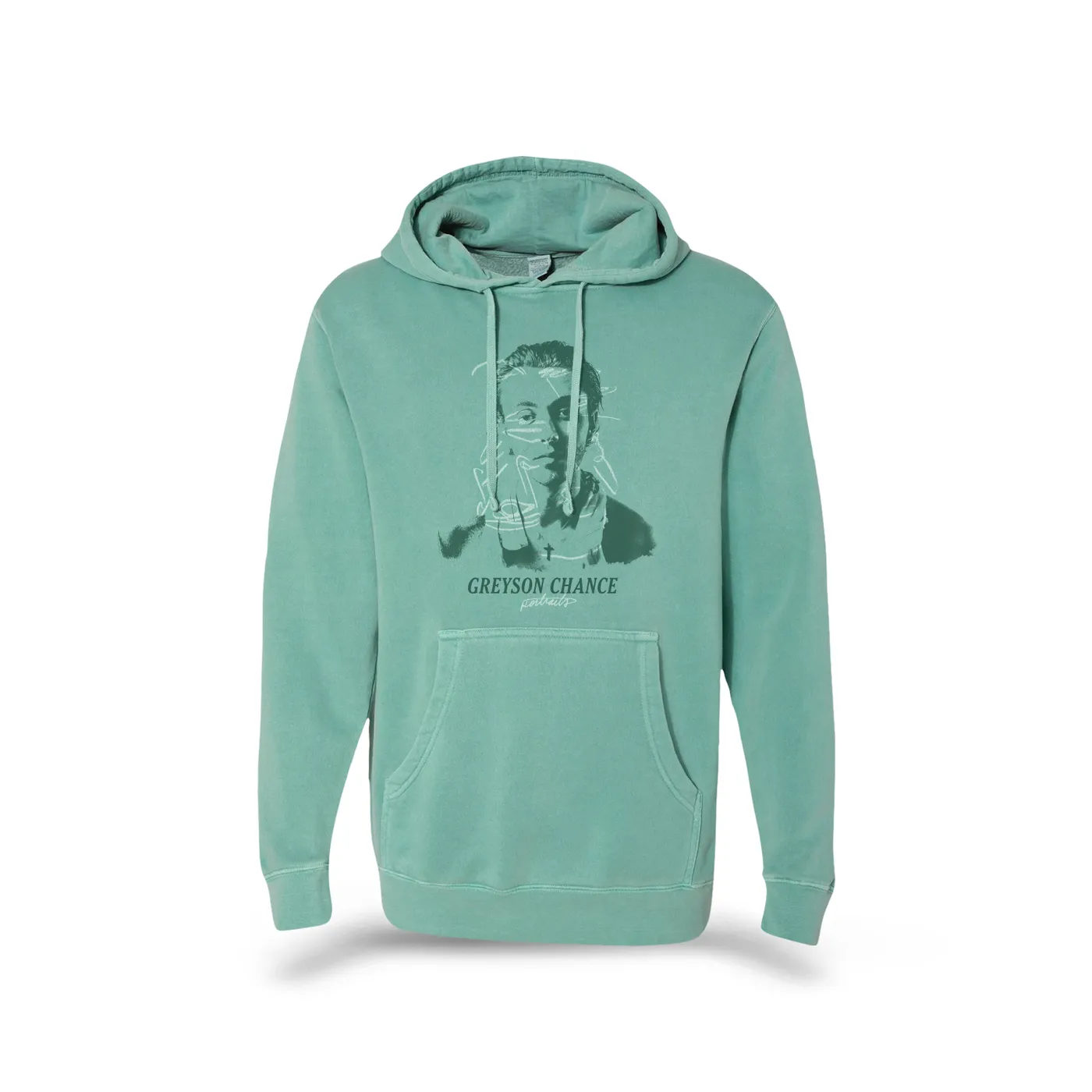 Greyson Chance Portrait Hoodie
