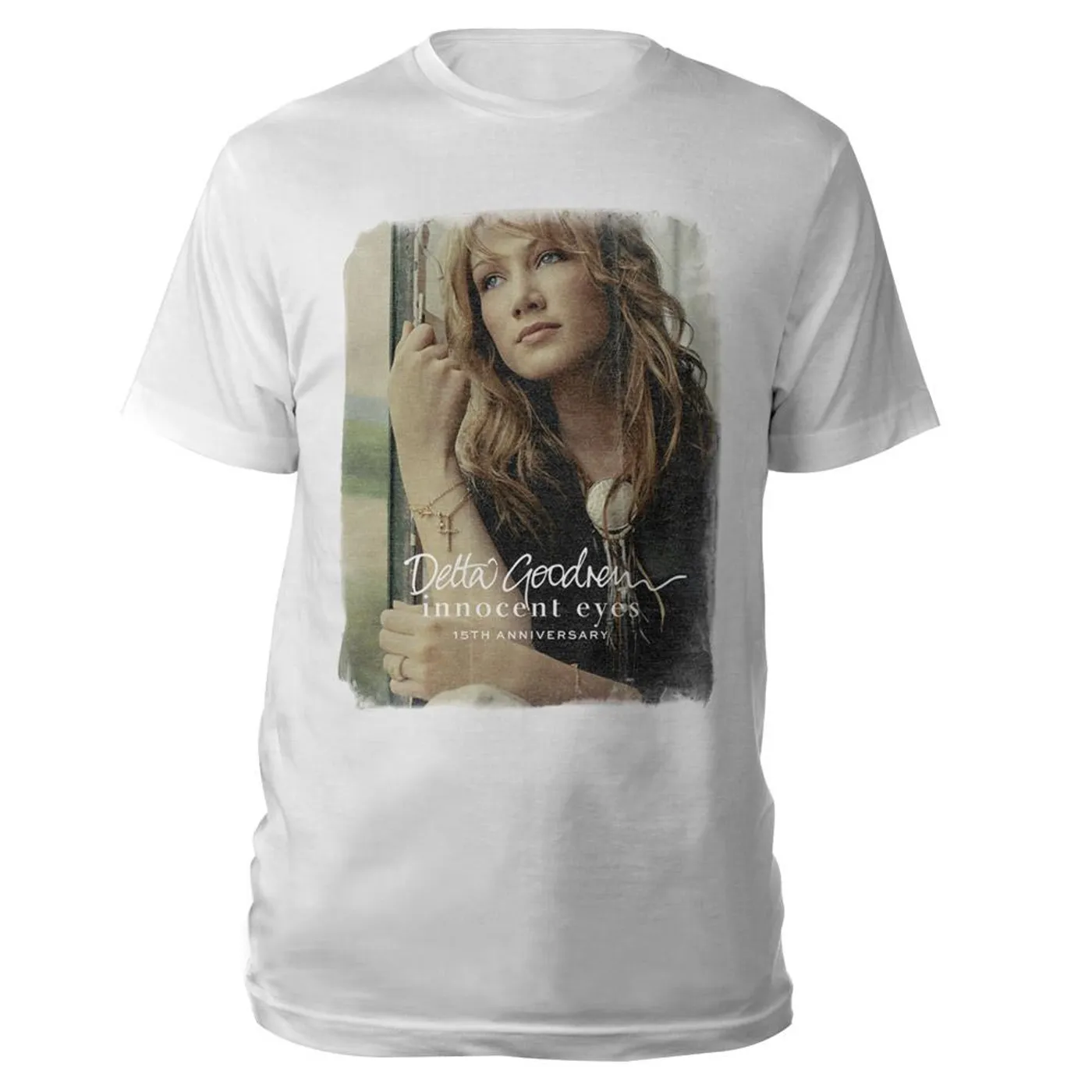 Delta Goodrem 15th Anniversary Innocent Eyes Tee