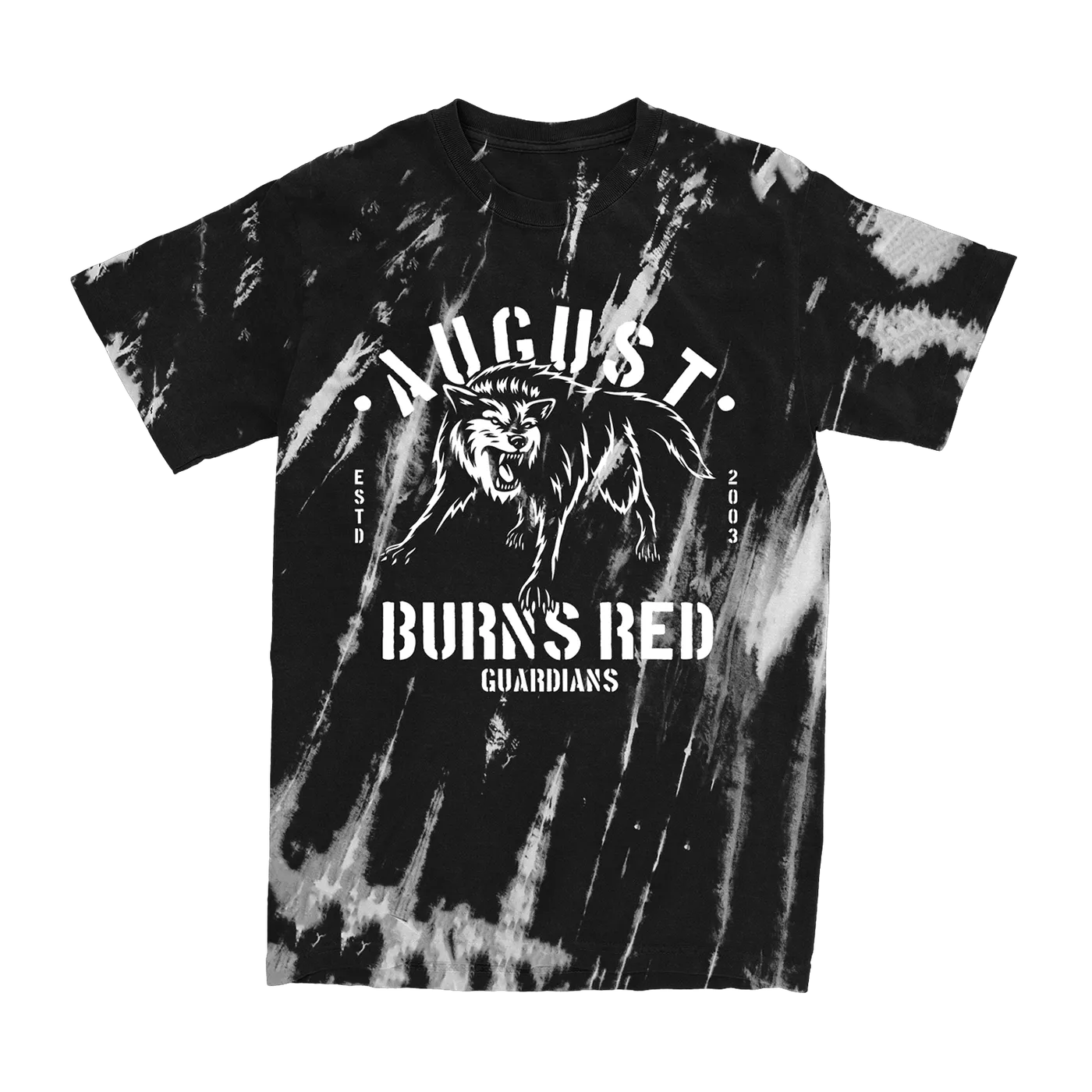 August Burns Red Wolf Tie Dye Tee