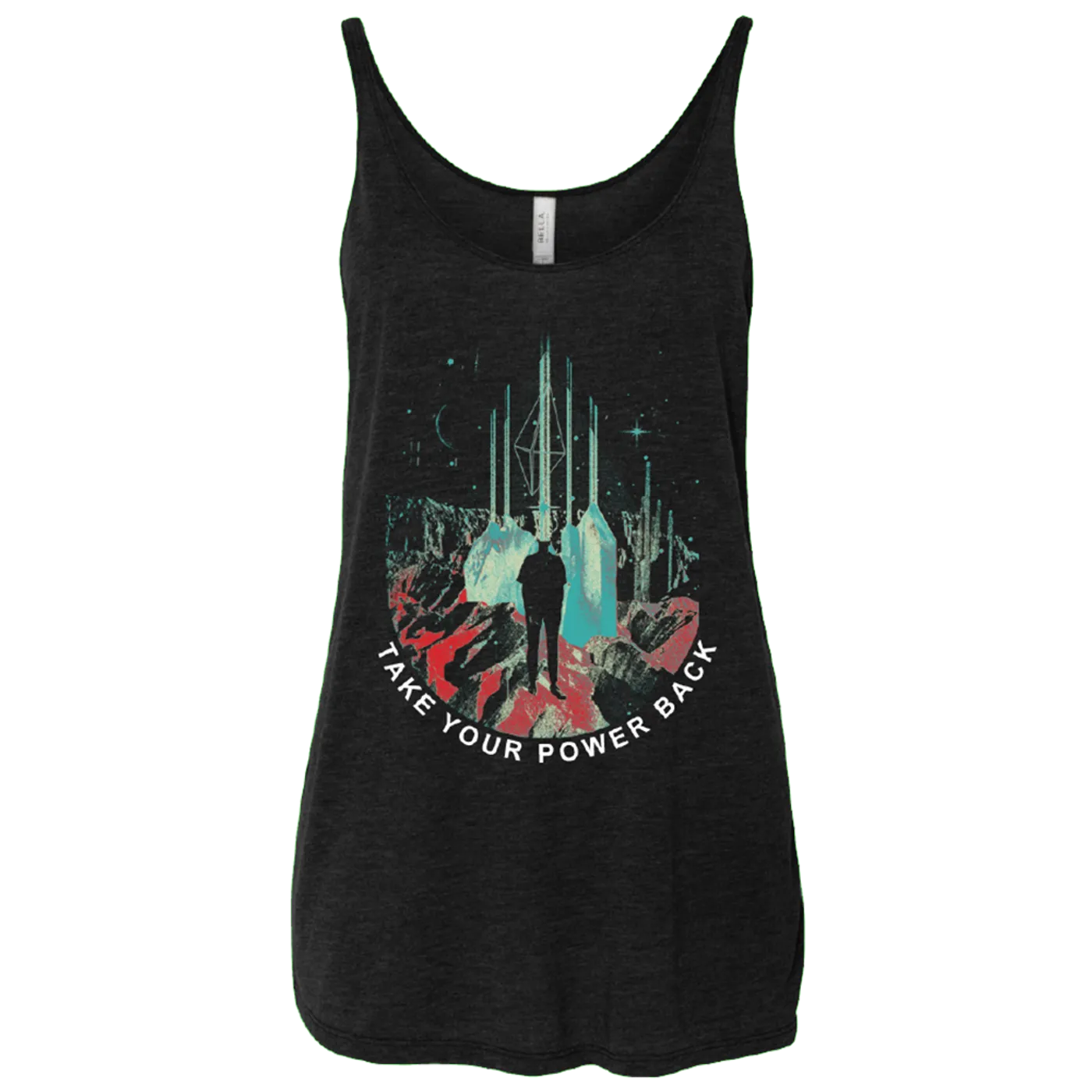 Nahko And Medicine For The People Crystal Head Ladies Tank