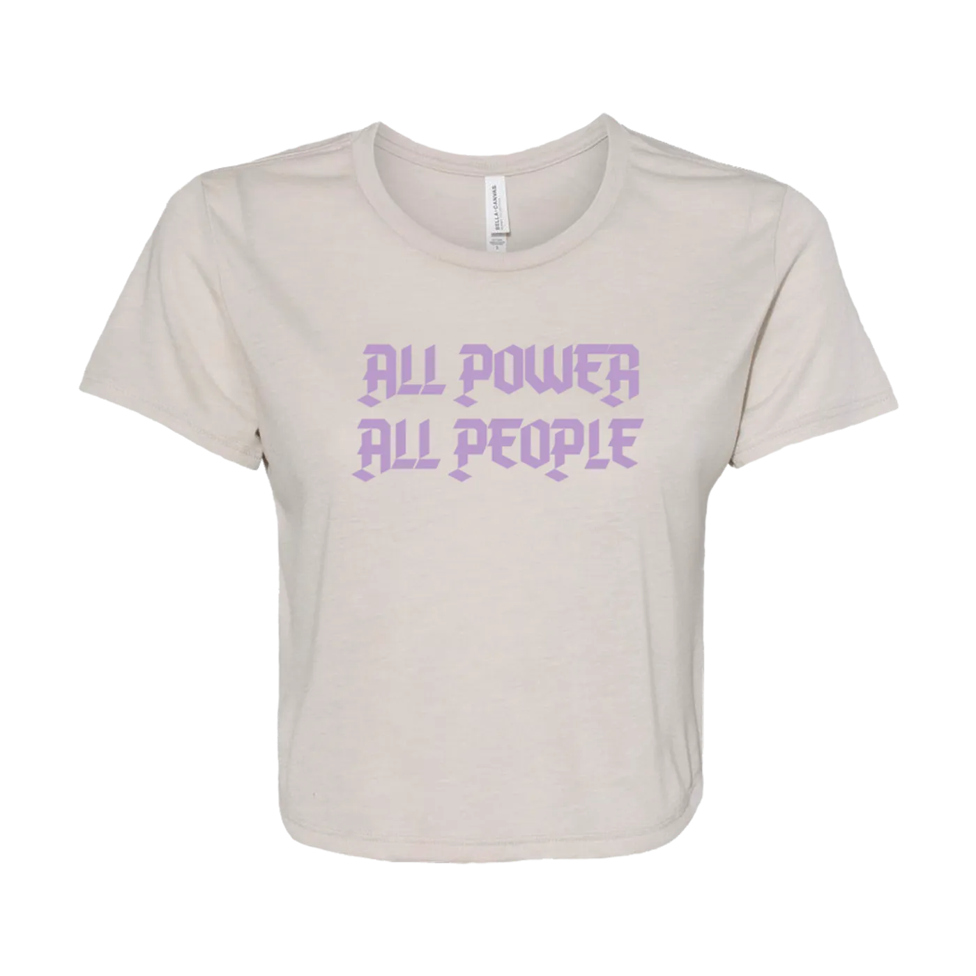 Nahko And Medicine For The People All Power All People Cropped T-Shirt