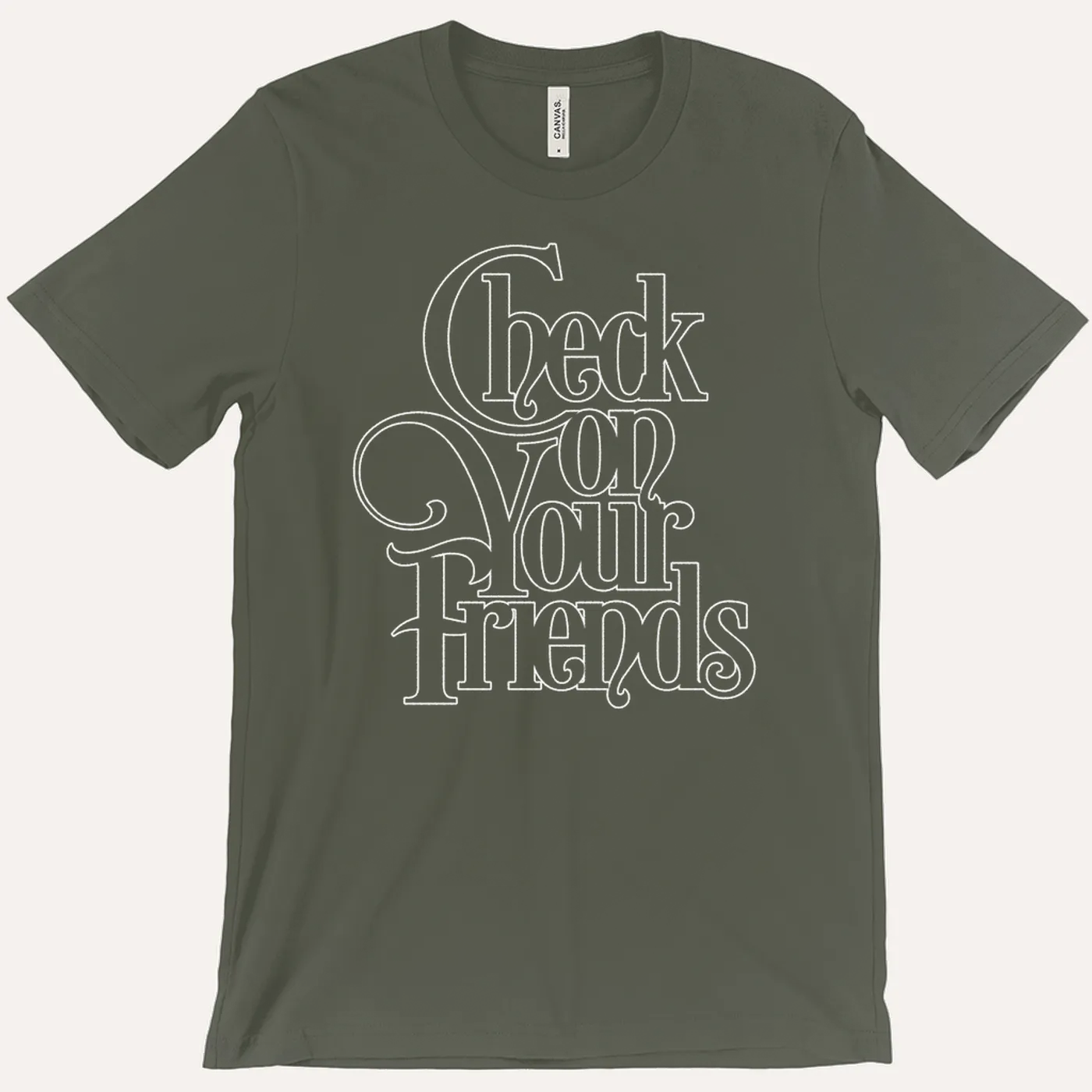 Quarantees Check On Your Friends Tee