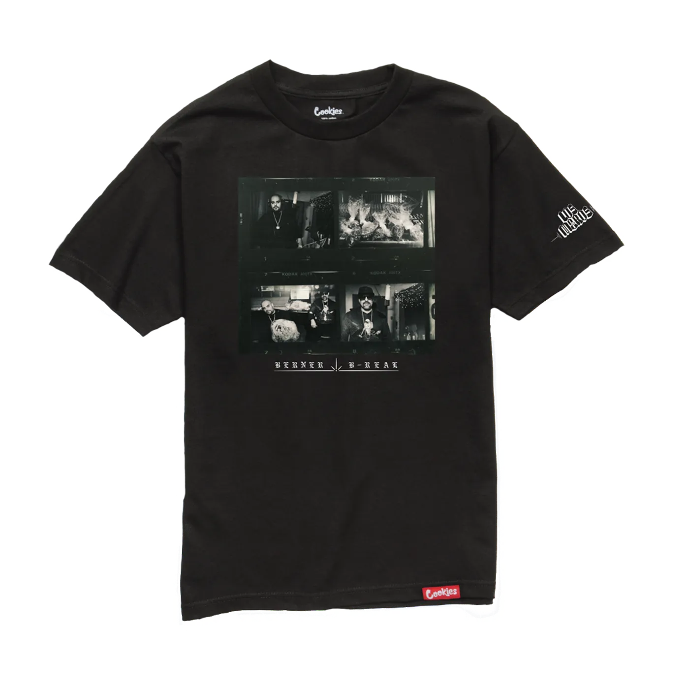 Berner Los Meros Album T-Shirt - Shadow Black