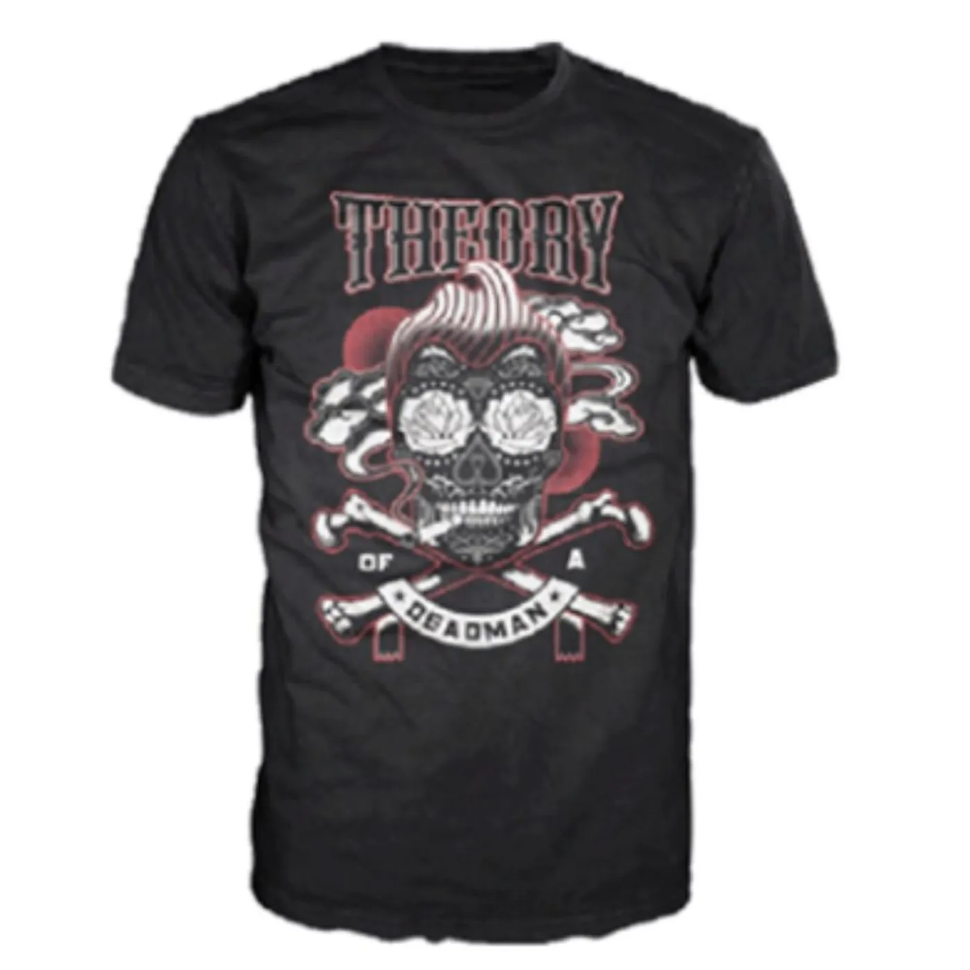 Theory of a Deadman Smoking Skull T-Shirt