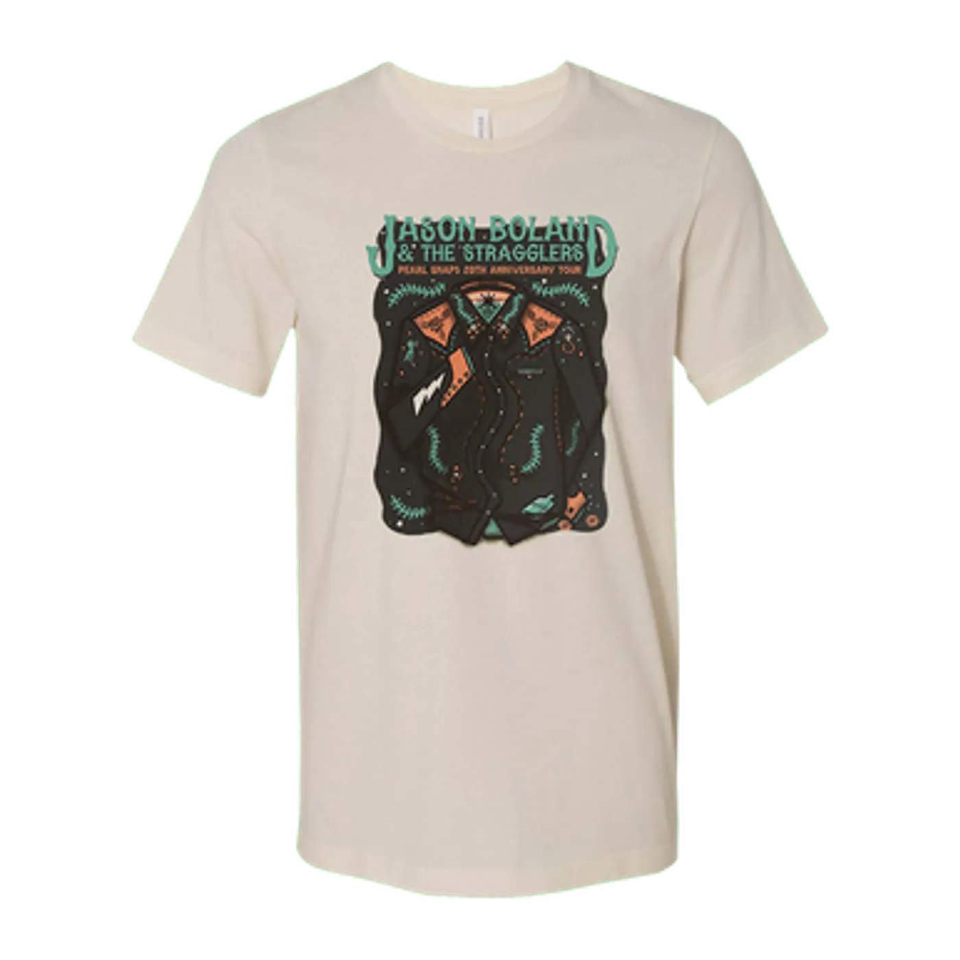 Jason Boland & The Stragglers Pearl Snaps Tee