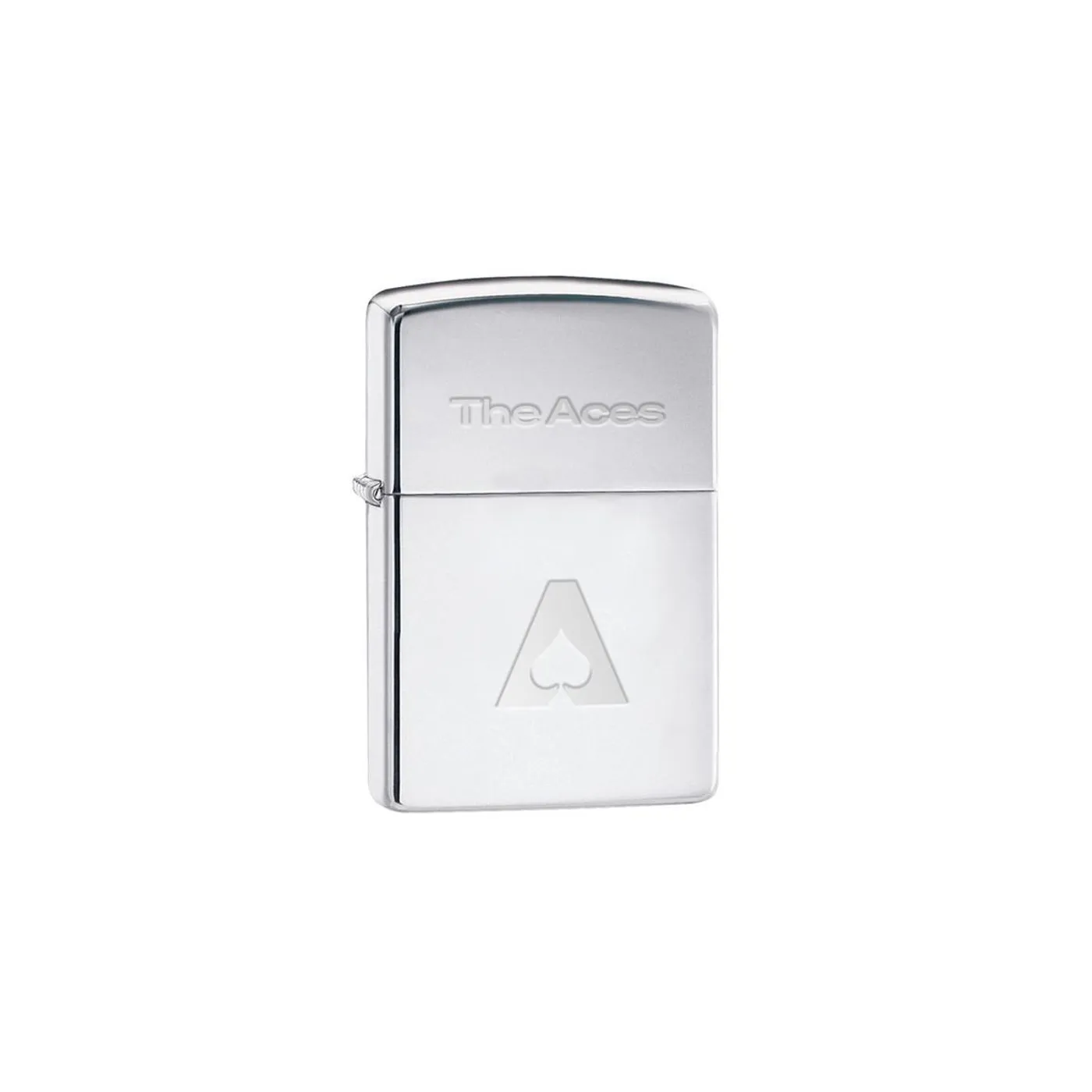 The Aces Windproof Lighter - Silver