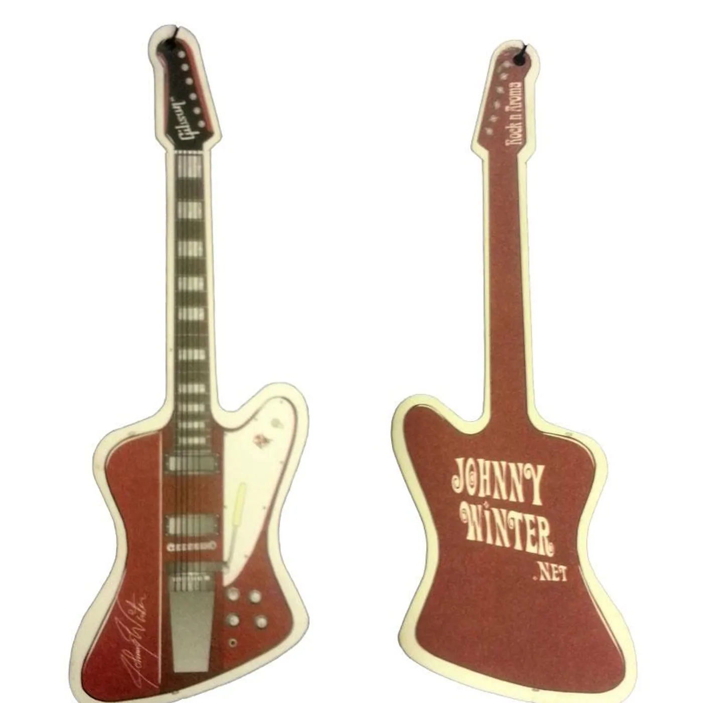 Johnny Winter Guitar Air Freshener