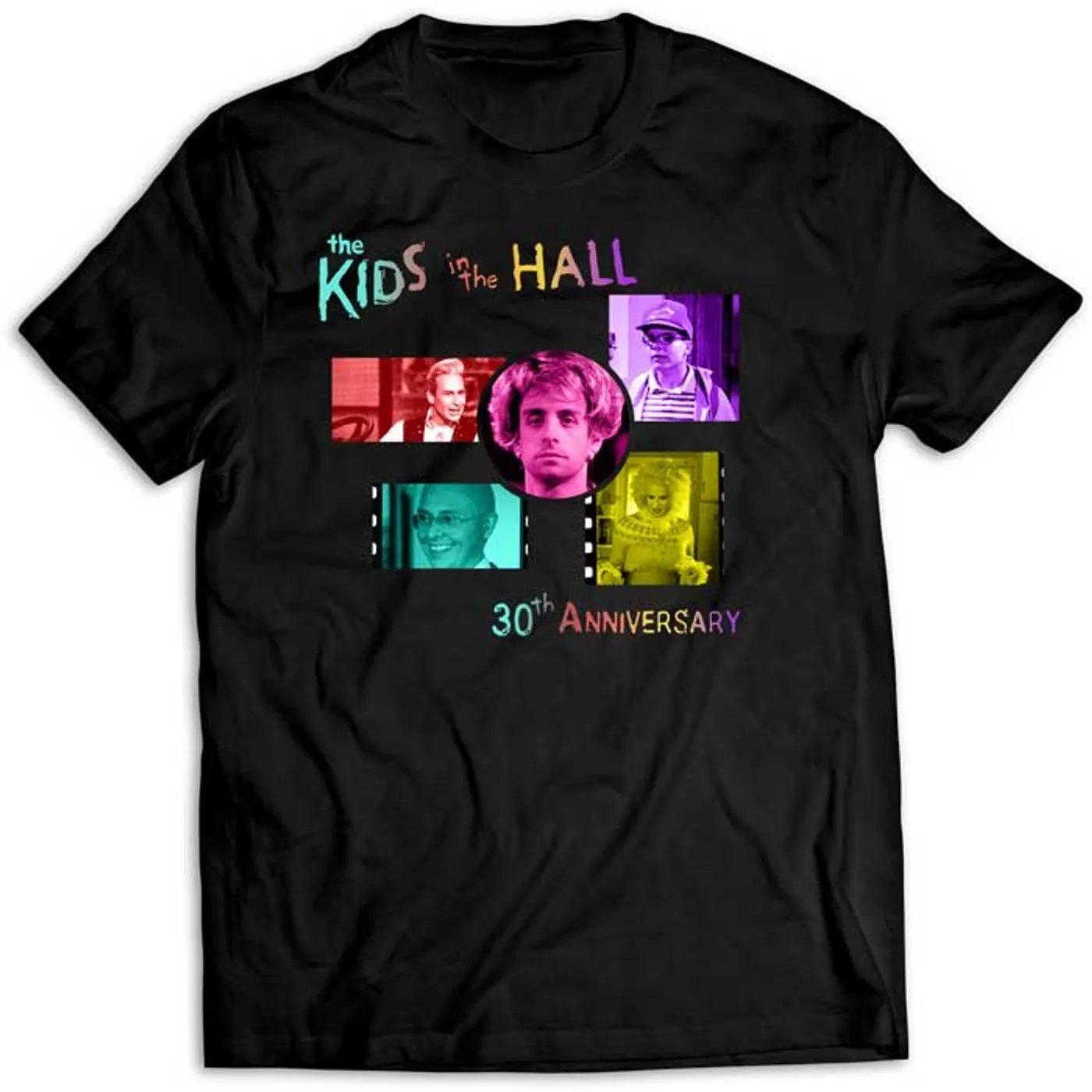 The Kids in the Hall 30th Anniversary Black T-Shirt