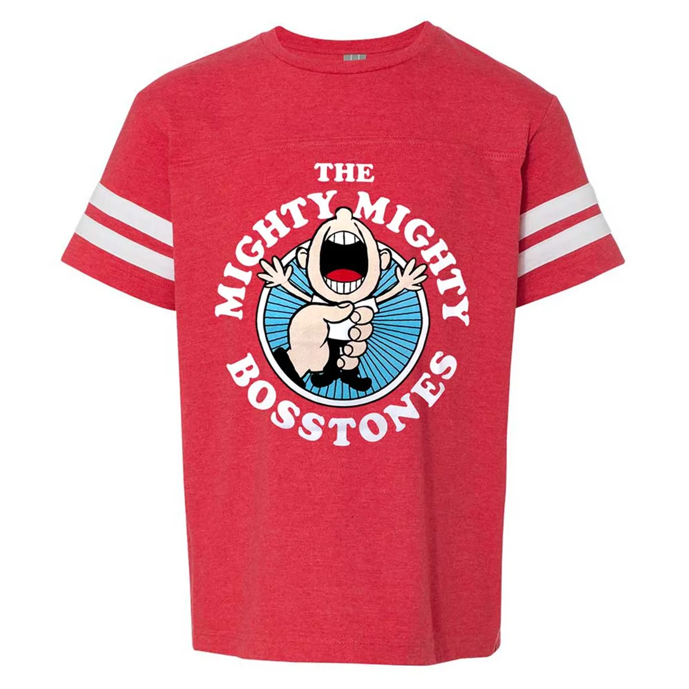 Mighty Mighty Bosstones While We're At It Red Youth Football T-Shirt