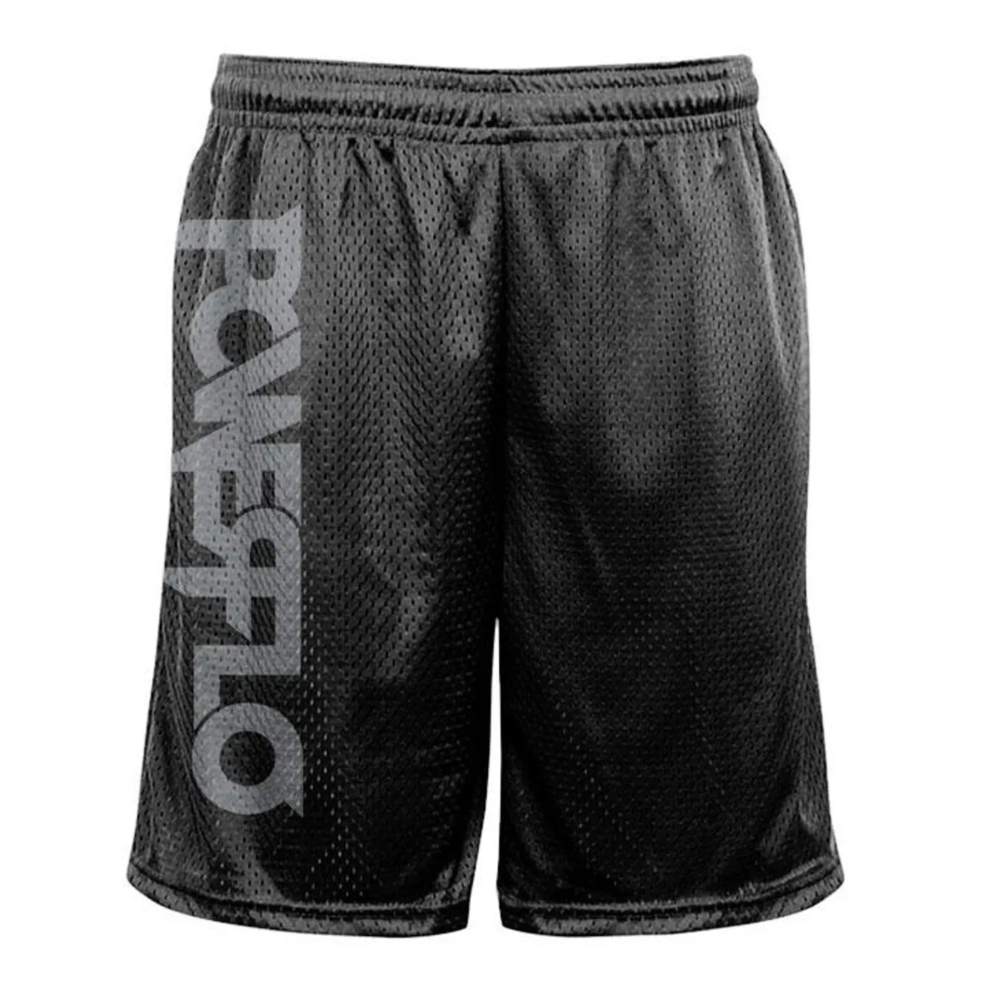 Powerflo Silver Logo Mesh Shorts