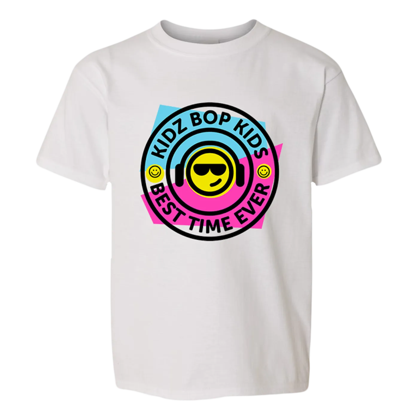 Kidz Bop Smiley Headphones Youth Tee