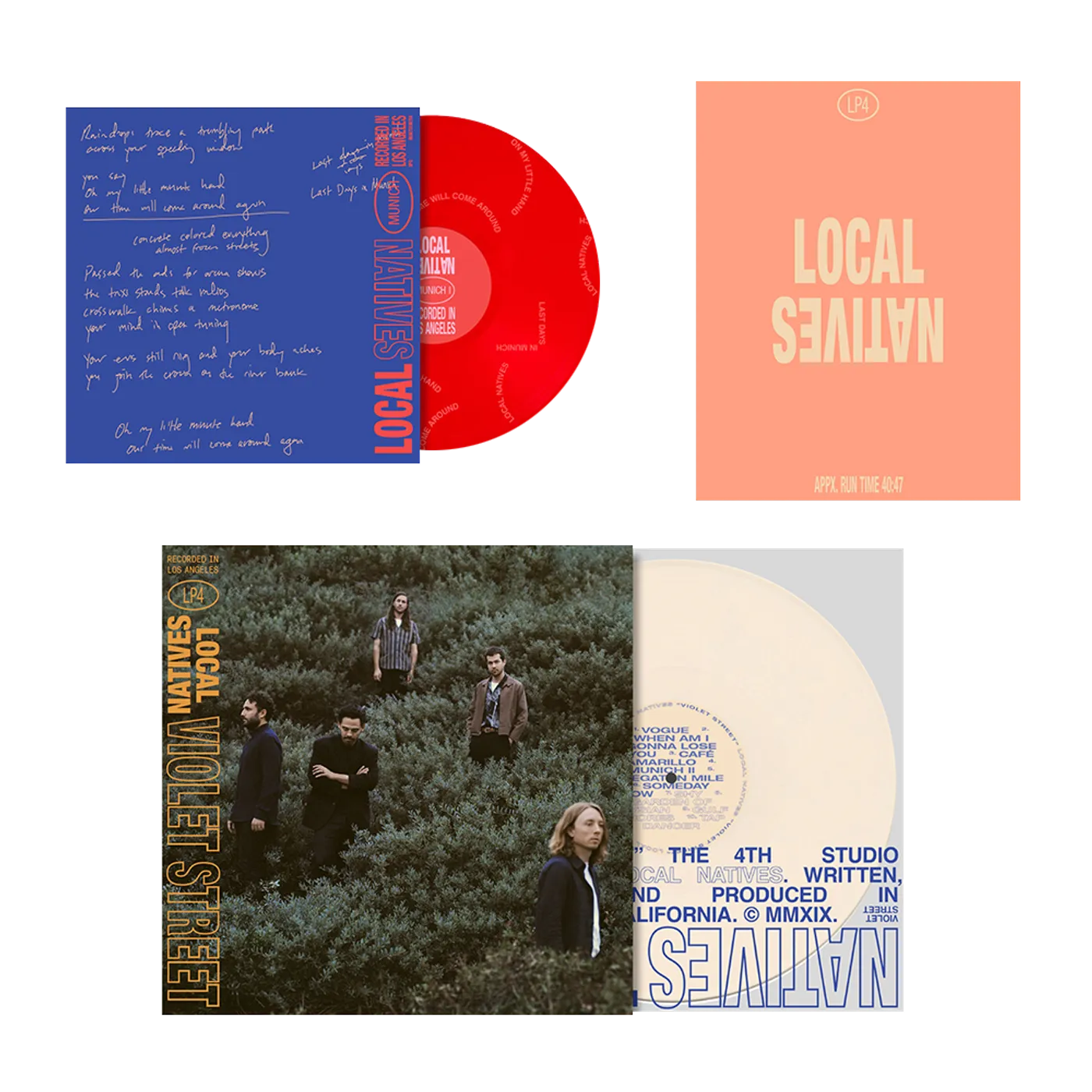 Local Natives Violet Street Limited Edition Deluxe LP (Vinyl)