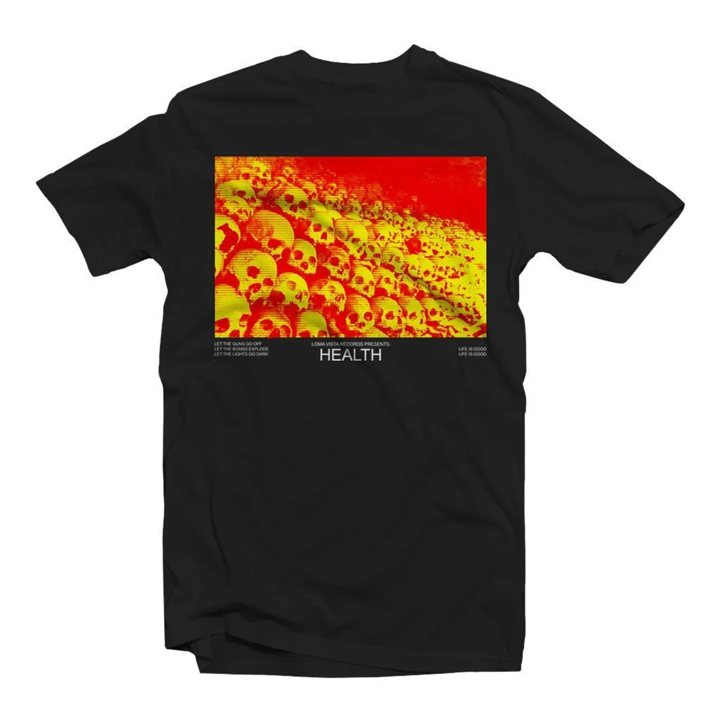 HEALTH DISCO3 Limited Edition Skulls T-Shirt