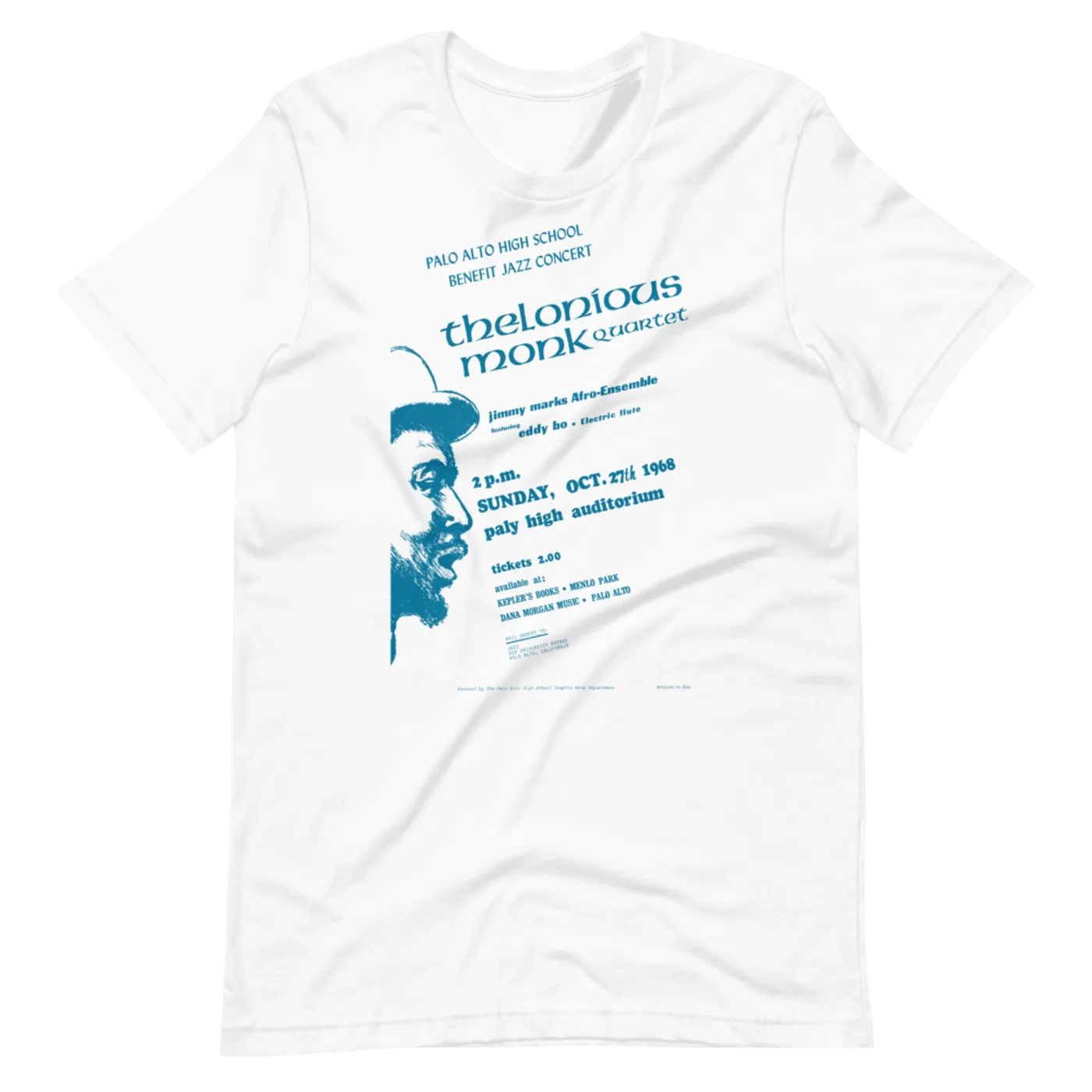 Thelonious Monk Event Poster Art T-Shirt