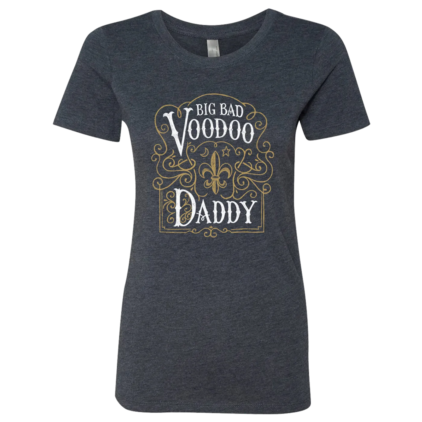 Big Bad Voodoo Daddy Fleur de Lis Women's Fitted T-Shirt