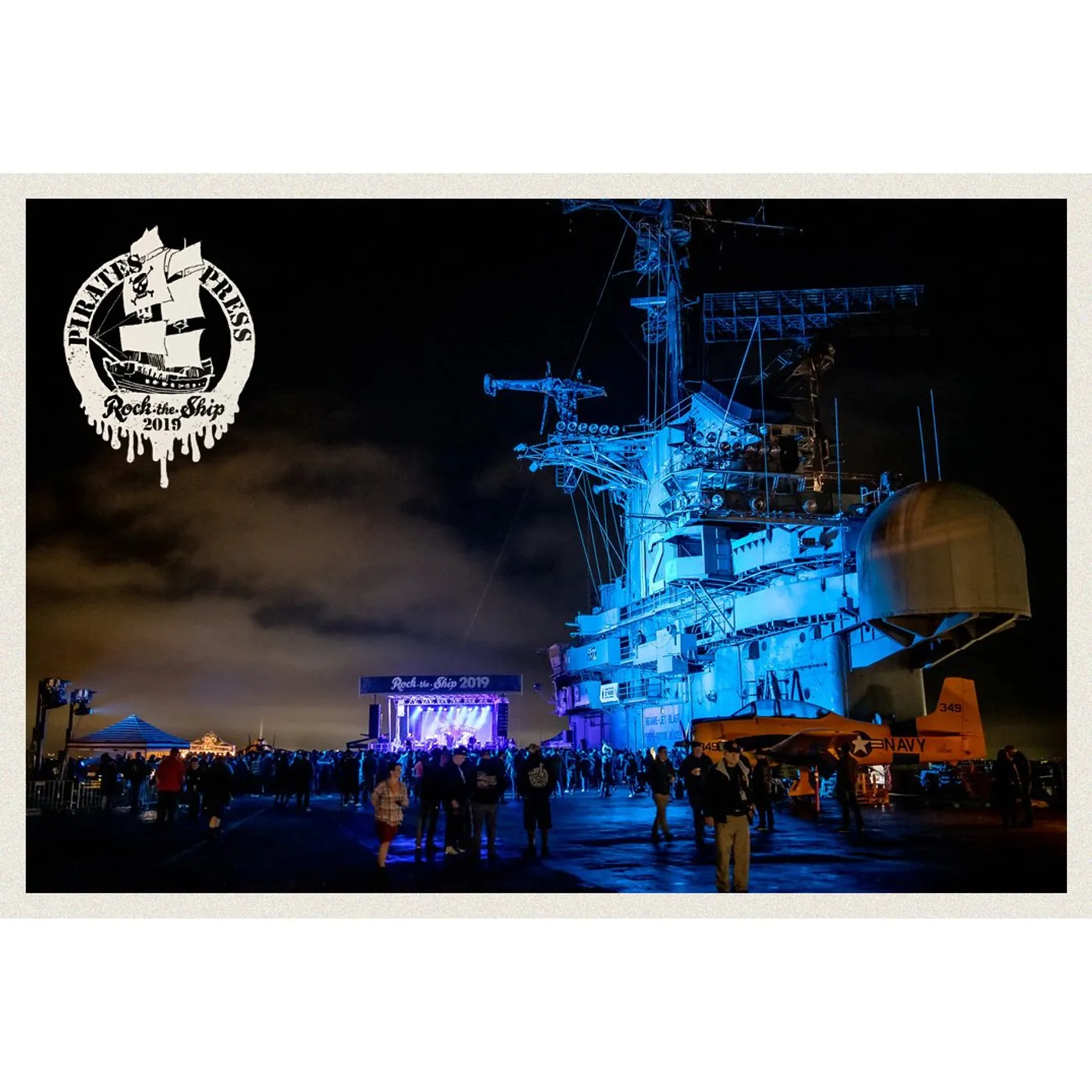 Pirates Press Records ROCK THE SHIP - Collectable Photo Print (18” x 12”)