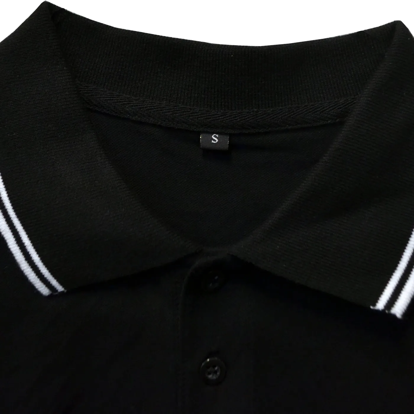 Pirates Press Records - One Family, One Flag - Black - Polo - Men's