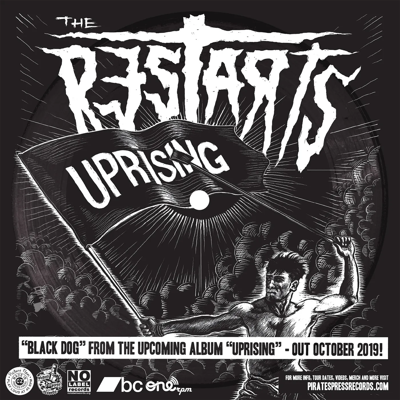 The Restarts - Black Dog Flexi