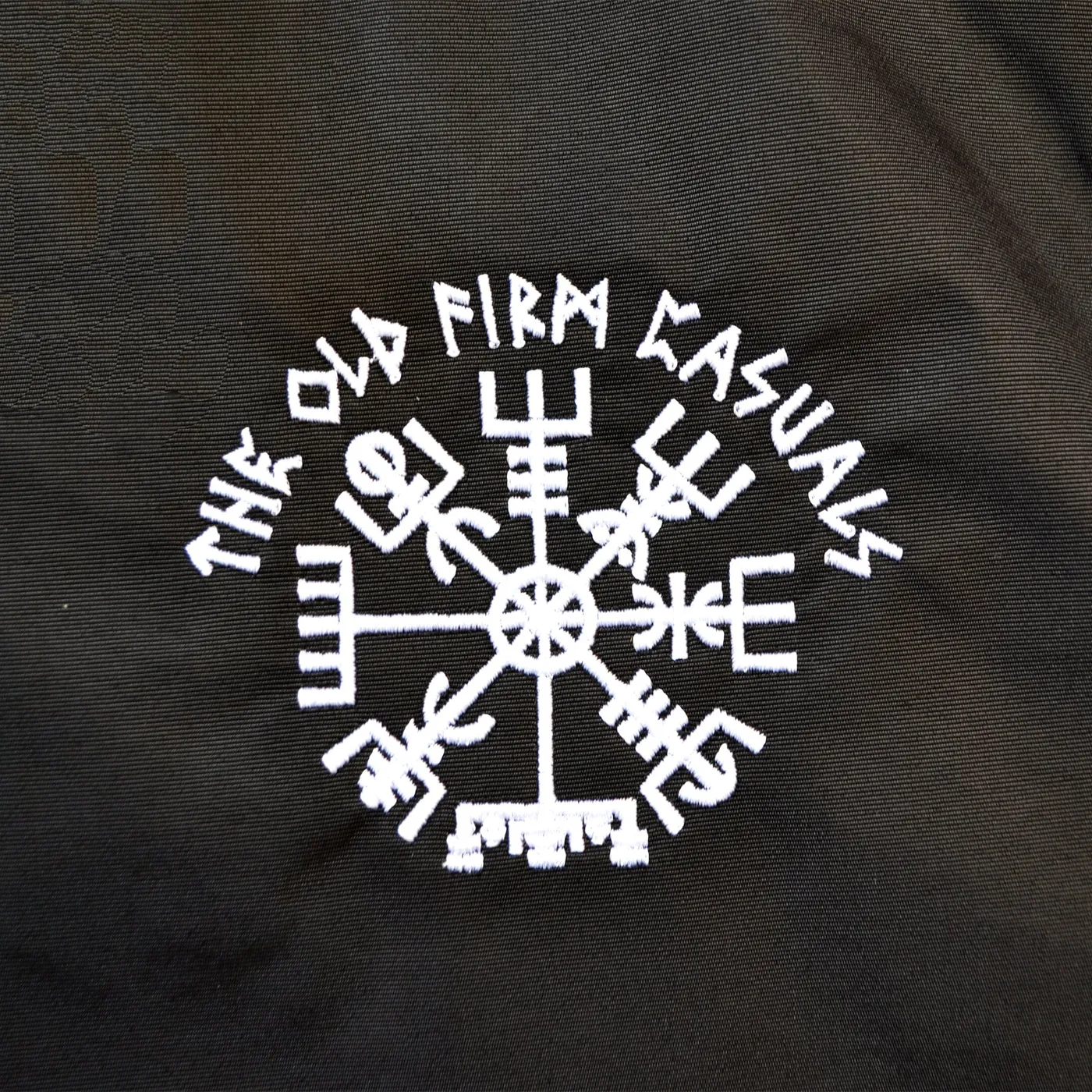 The Old Firm Casuals - Rune Logo - Windbreaker Jacket - Black