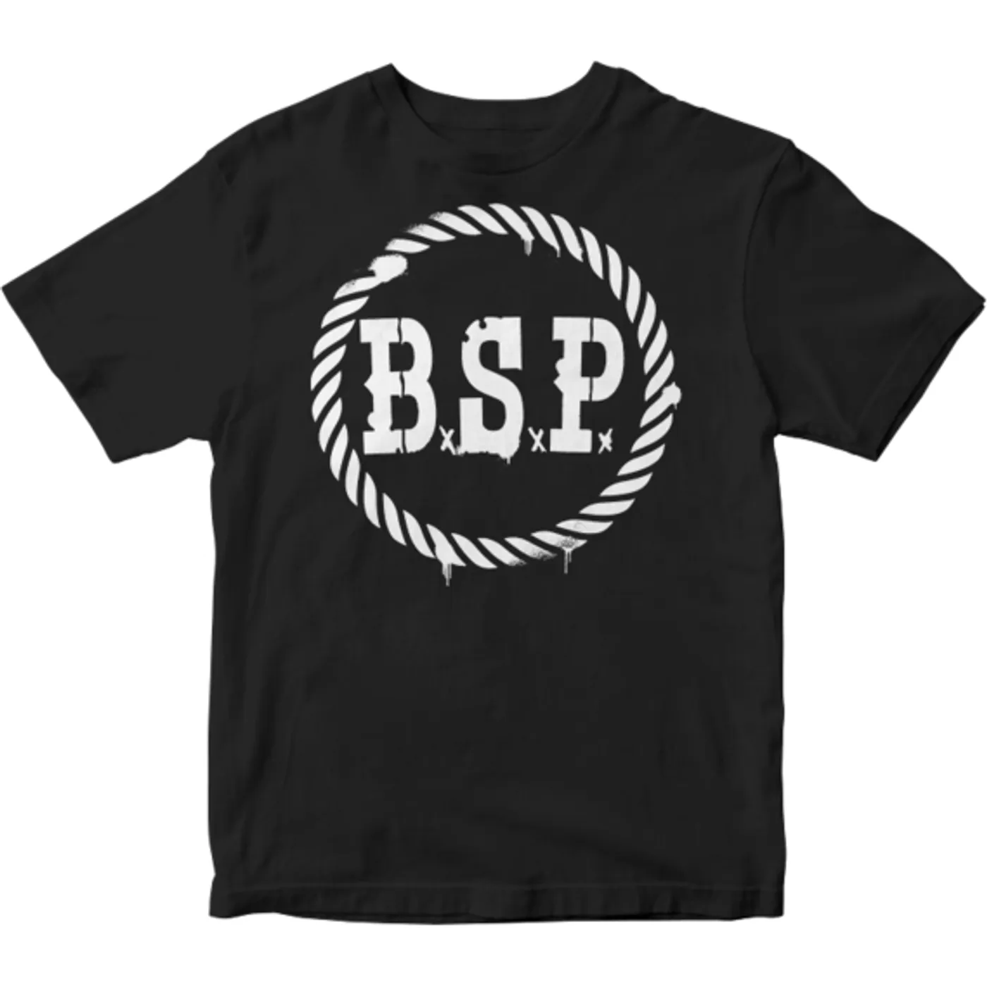 The Bar Stool Preachers - BSP Stencil - Black - T-Shirt