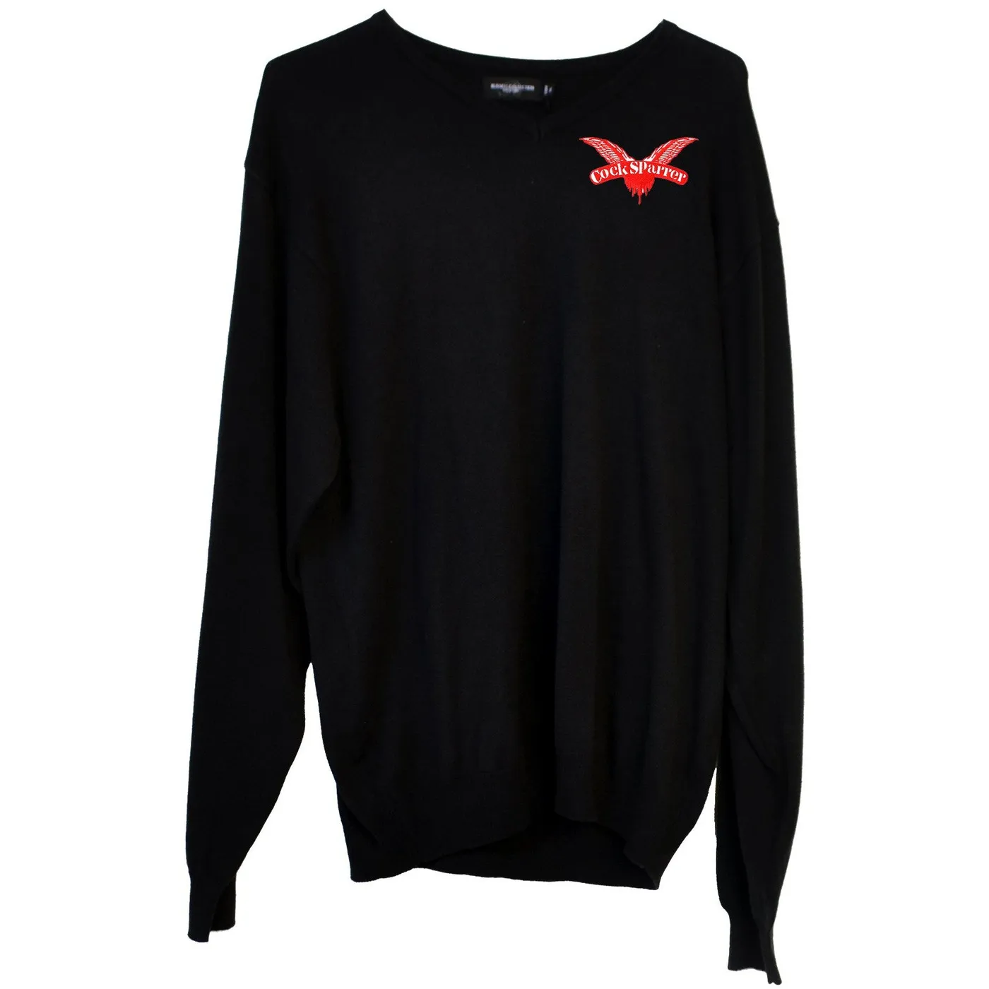 Cock Sparrer - Wings - Embroidered - V-Neck Sweater