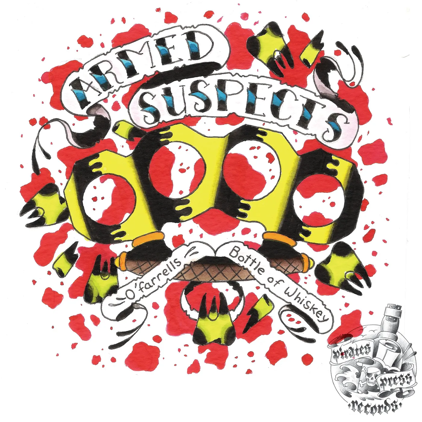 Armed Suspects / The Skels - Split 7" (Vinyl)